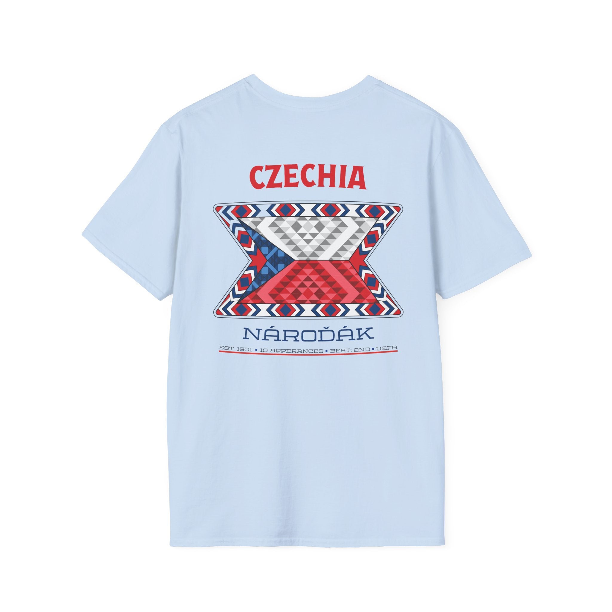 Back - Czechia - Národák Graphic T-shirt