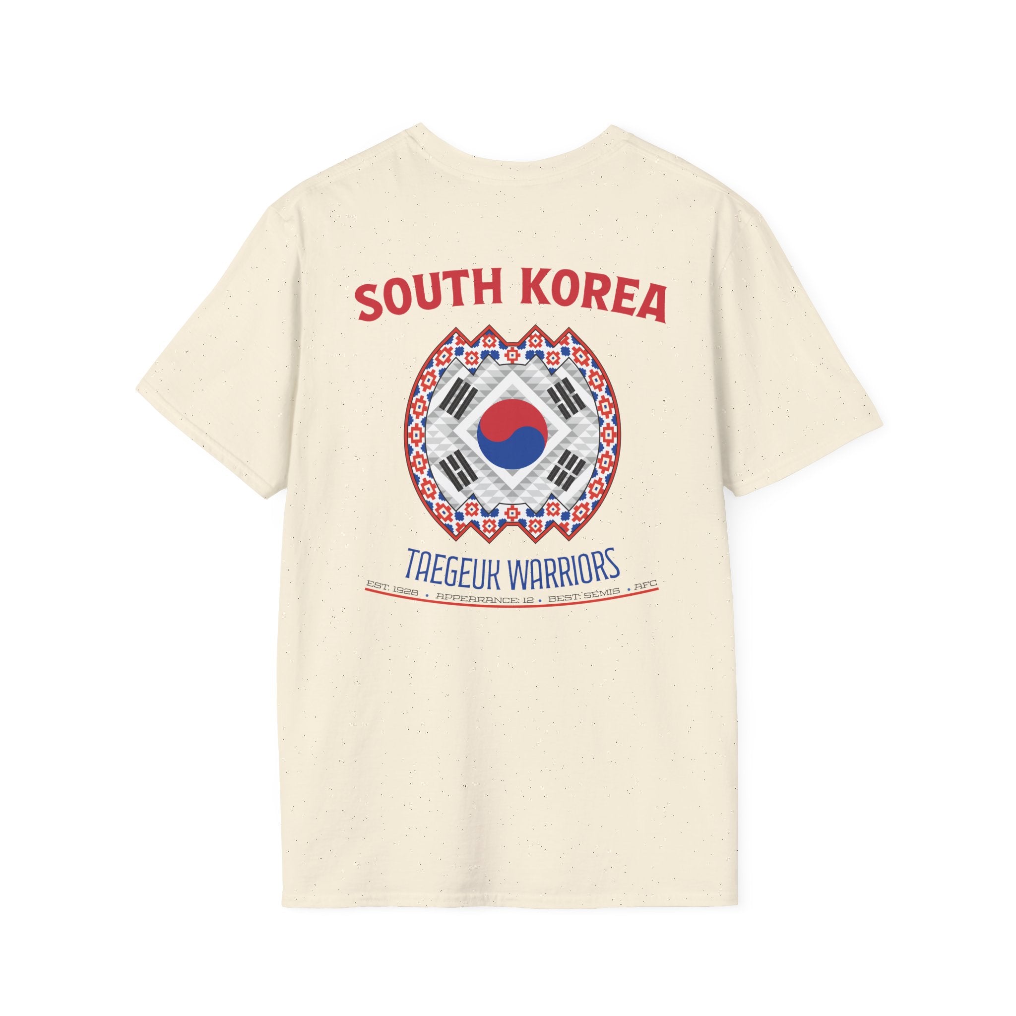 Back - South Korea - Taegeuk Warriors GRAPHIC T-SHIRT