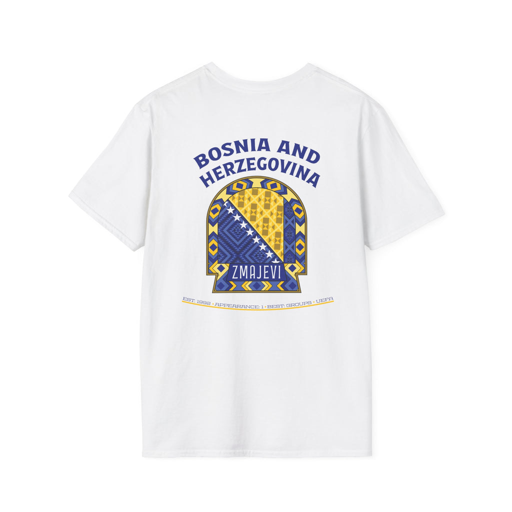Back- Bosnia and Herzegovina - Zmajevi - Graphic T-Shirt