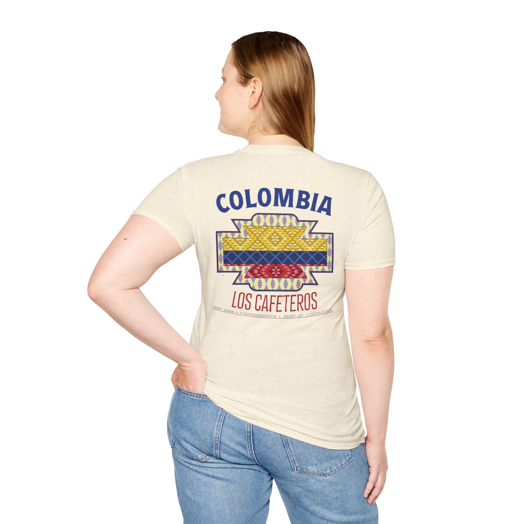 Back - Colombia - Los Cafeteros Graphic T-Shirt