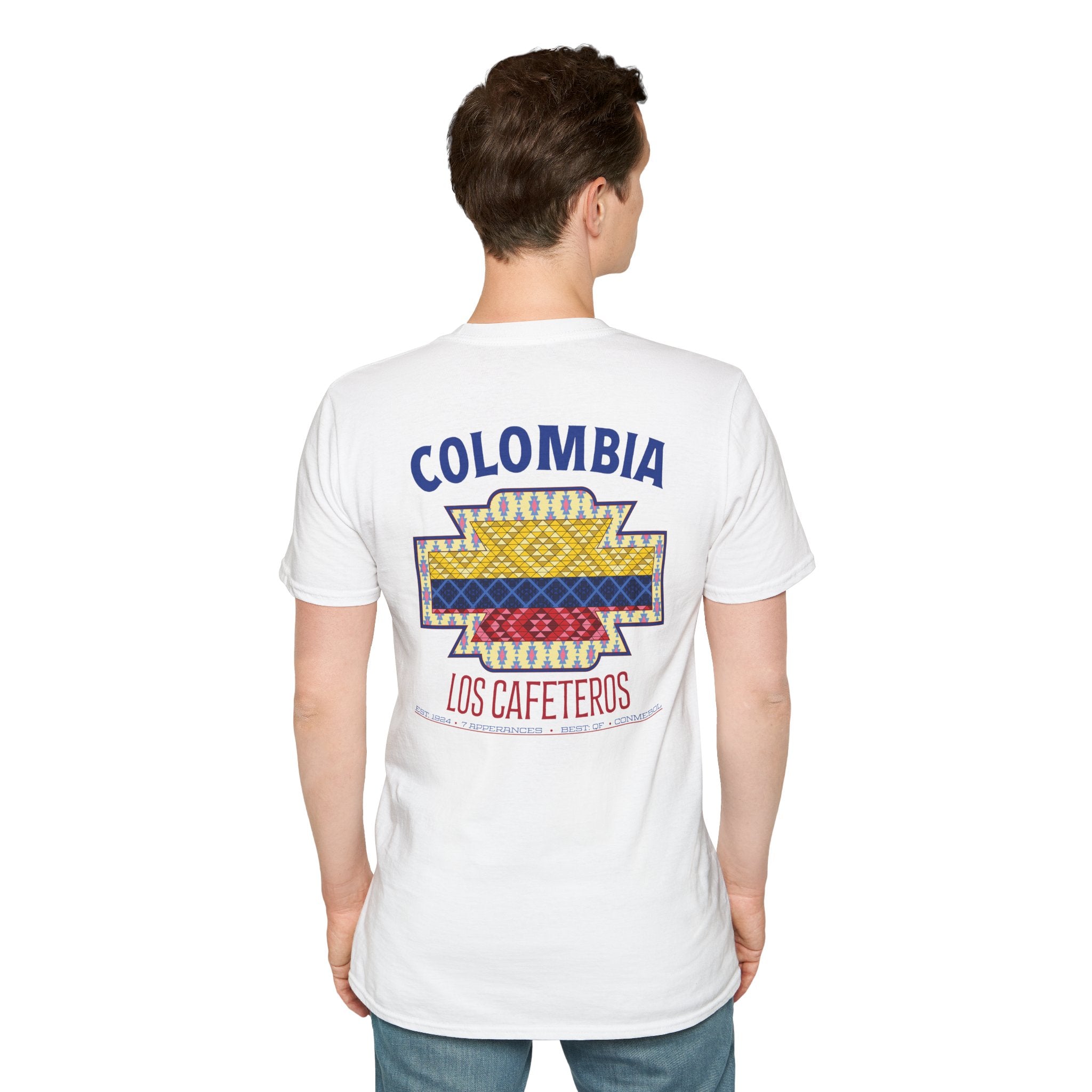 Back - Colombia - Los Cafeteros Graphic T-Shirt