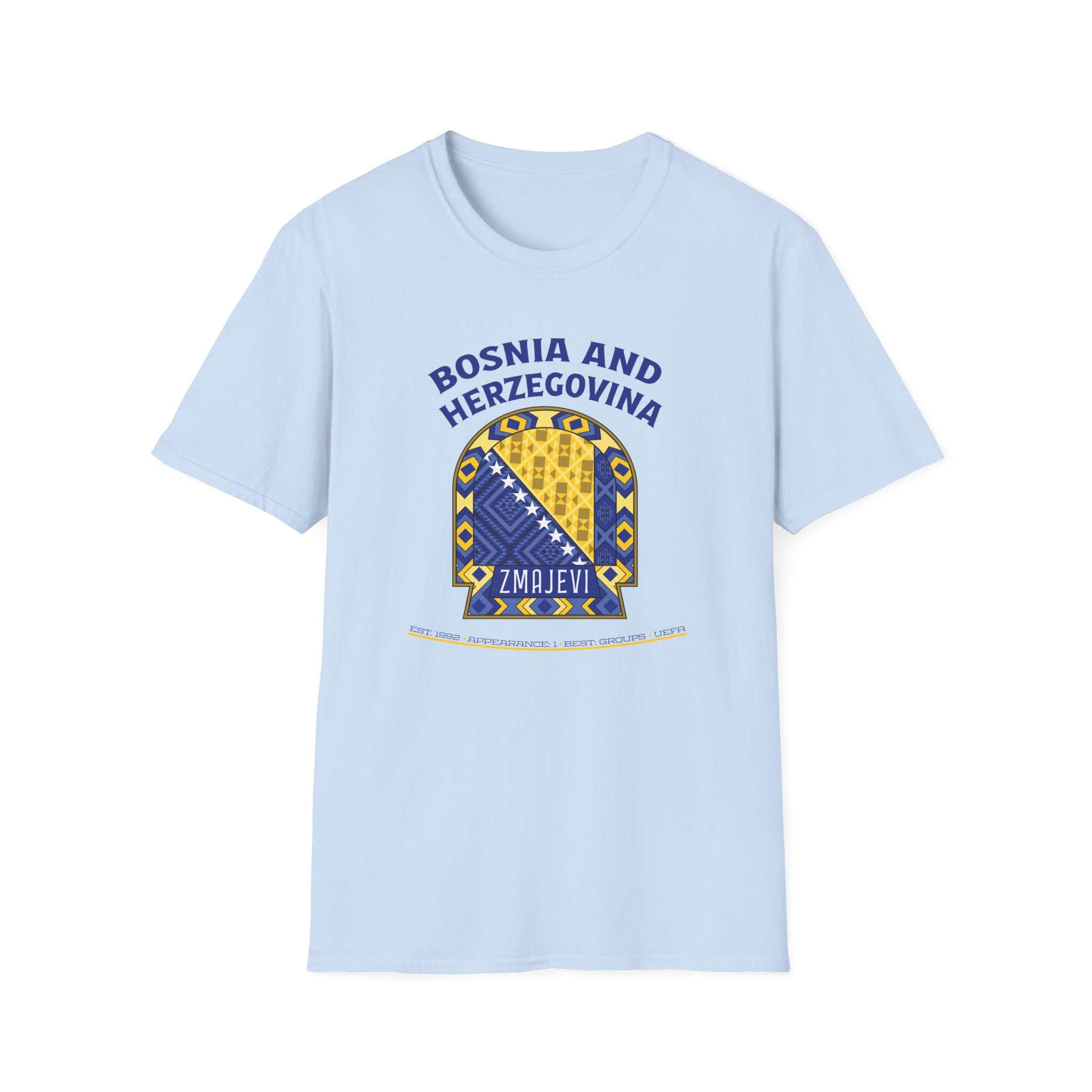Front- Bosnia and Herzegovina - Zmajevi - Graphic T-Shirt