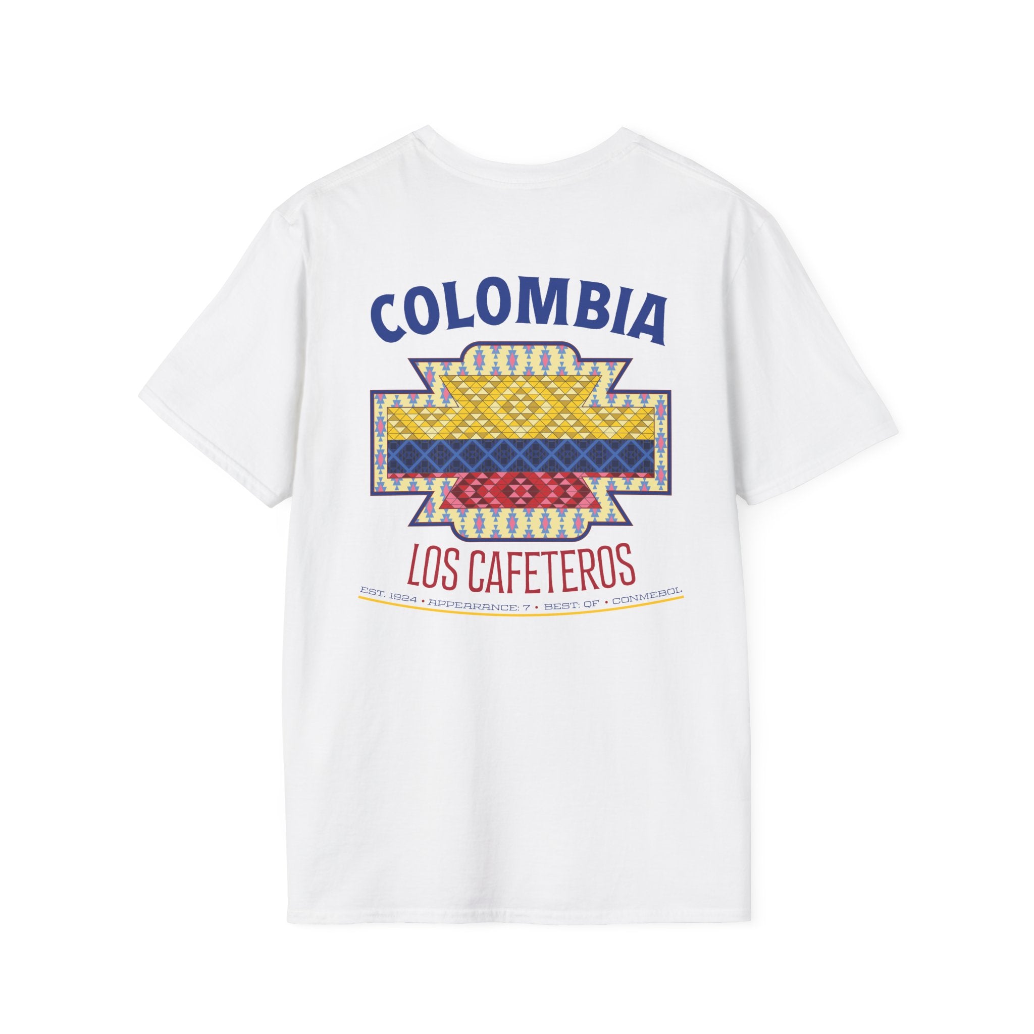 Back - Colombia - Los Cafeteros Graphic T-Shirt