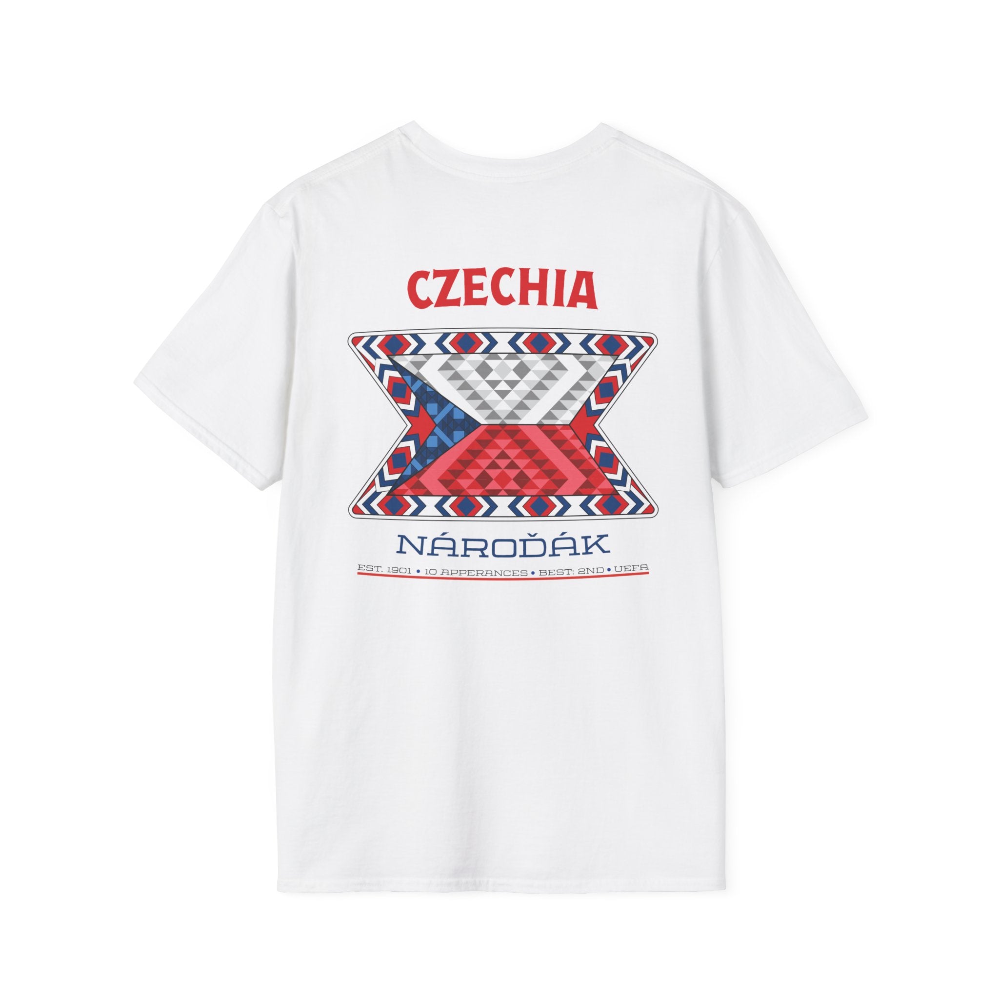 Back - Czechia - Národák Graphic T-shirt