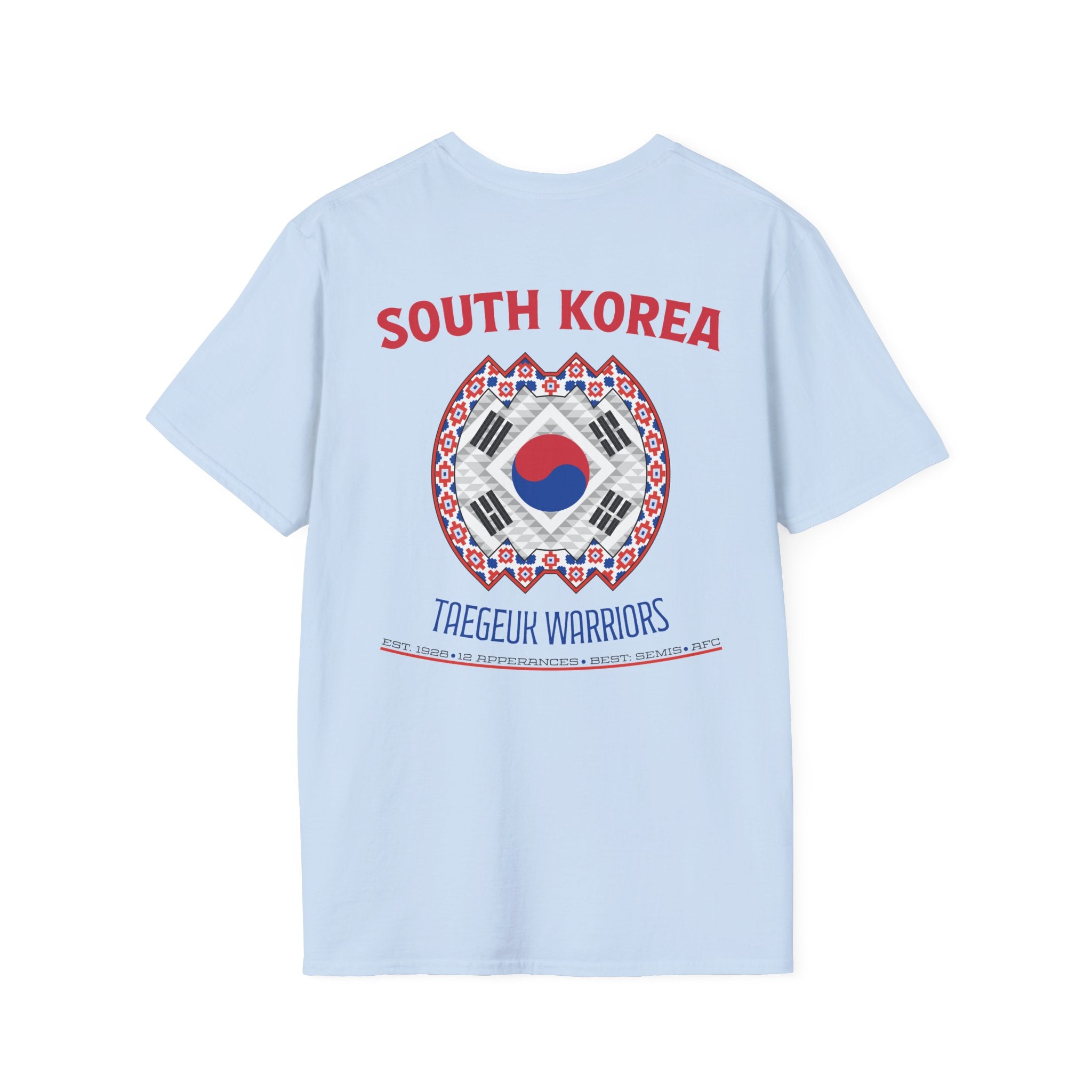 Back - South Korea - Taegeuk Warriors GRAPHIC T-SHIRT