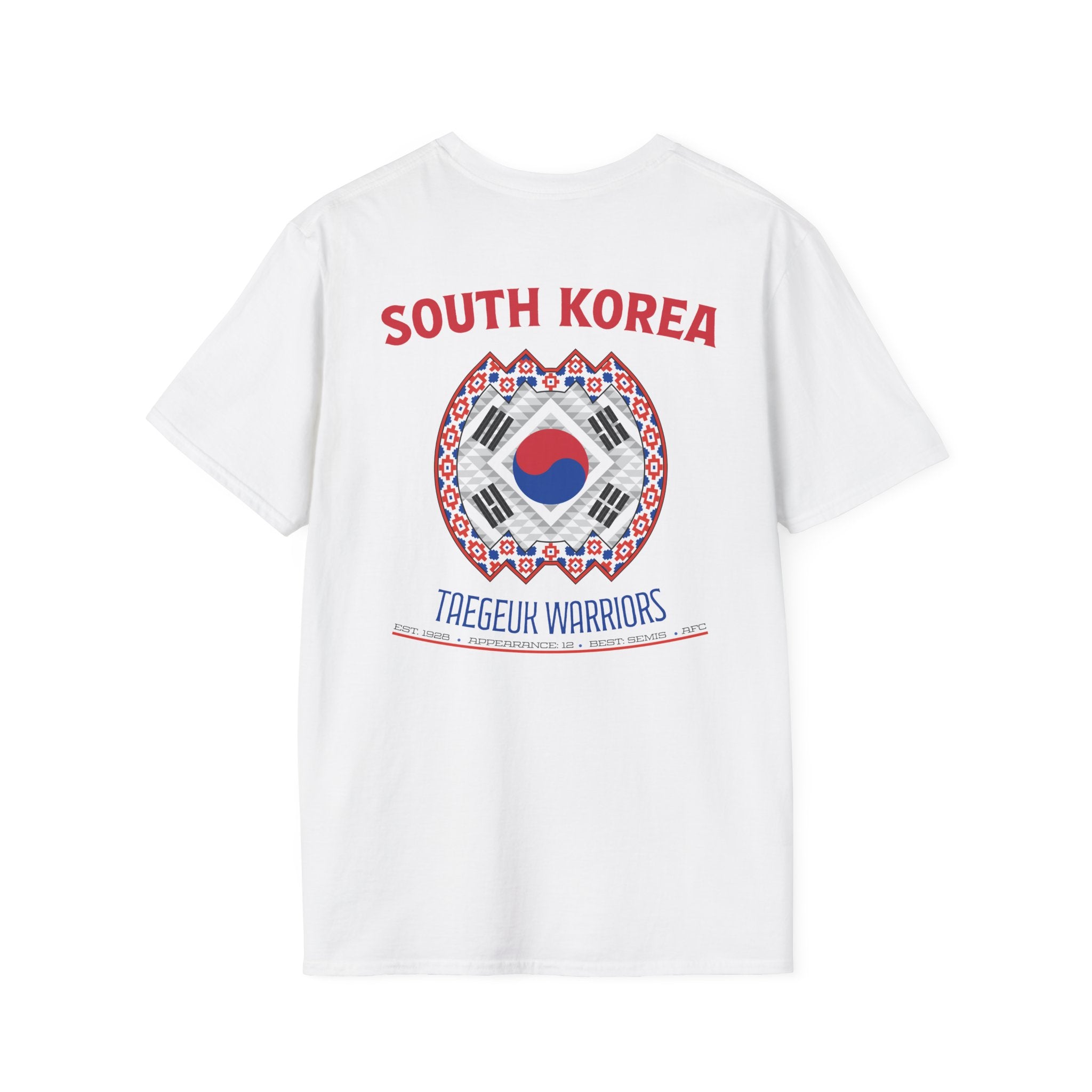 Back - South Korea - Taegeuk Warriors GRAPHIC T-SHIRT