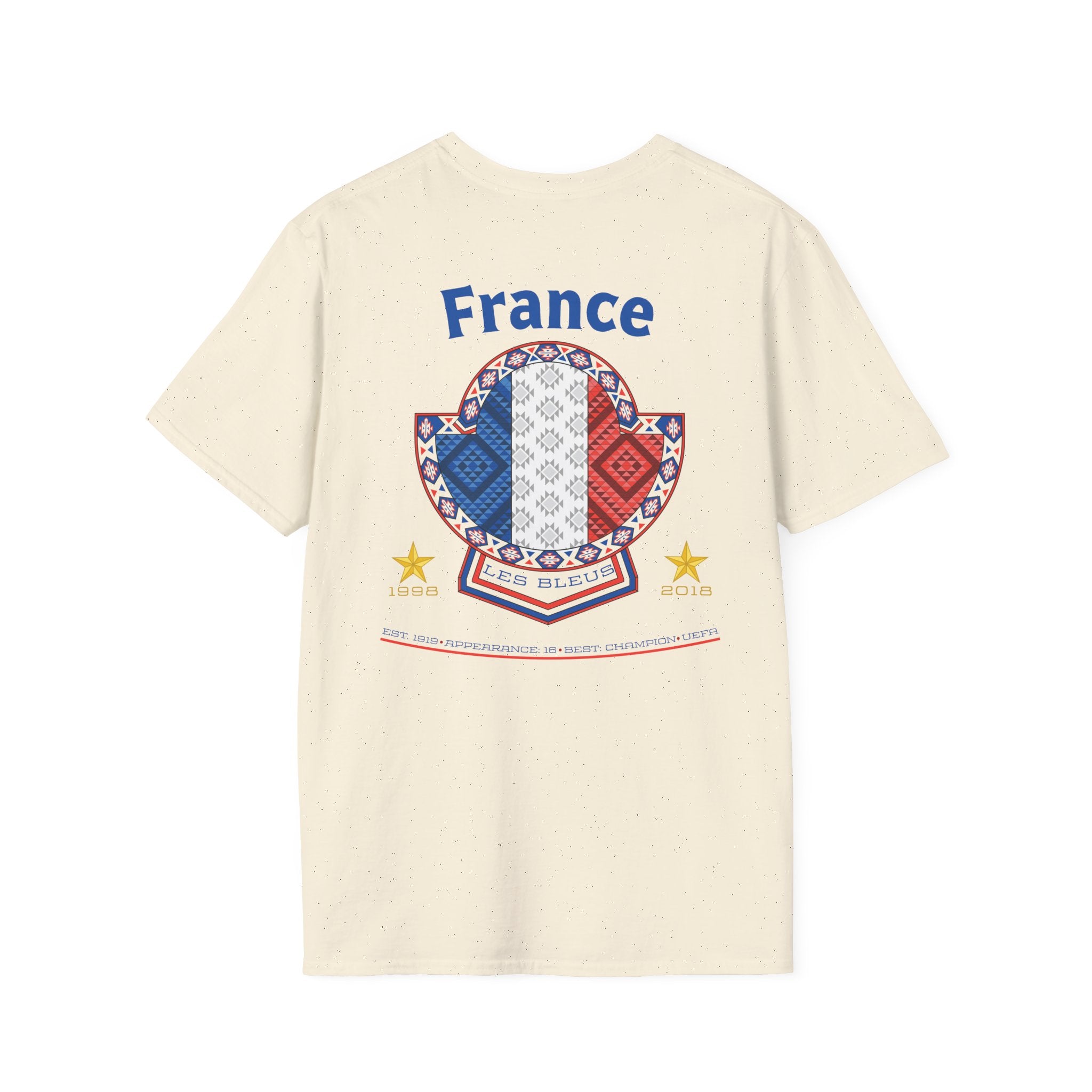 Back - France - Les Bleus Graphic T-Shirt