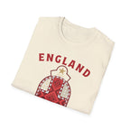 Front - England - The Three Lions Graphic T-Shirt