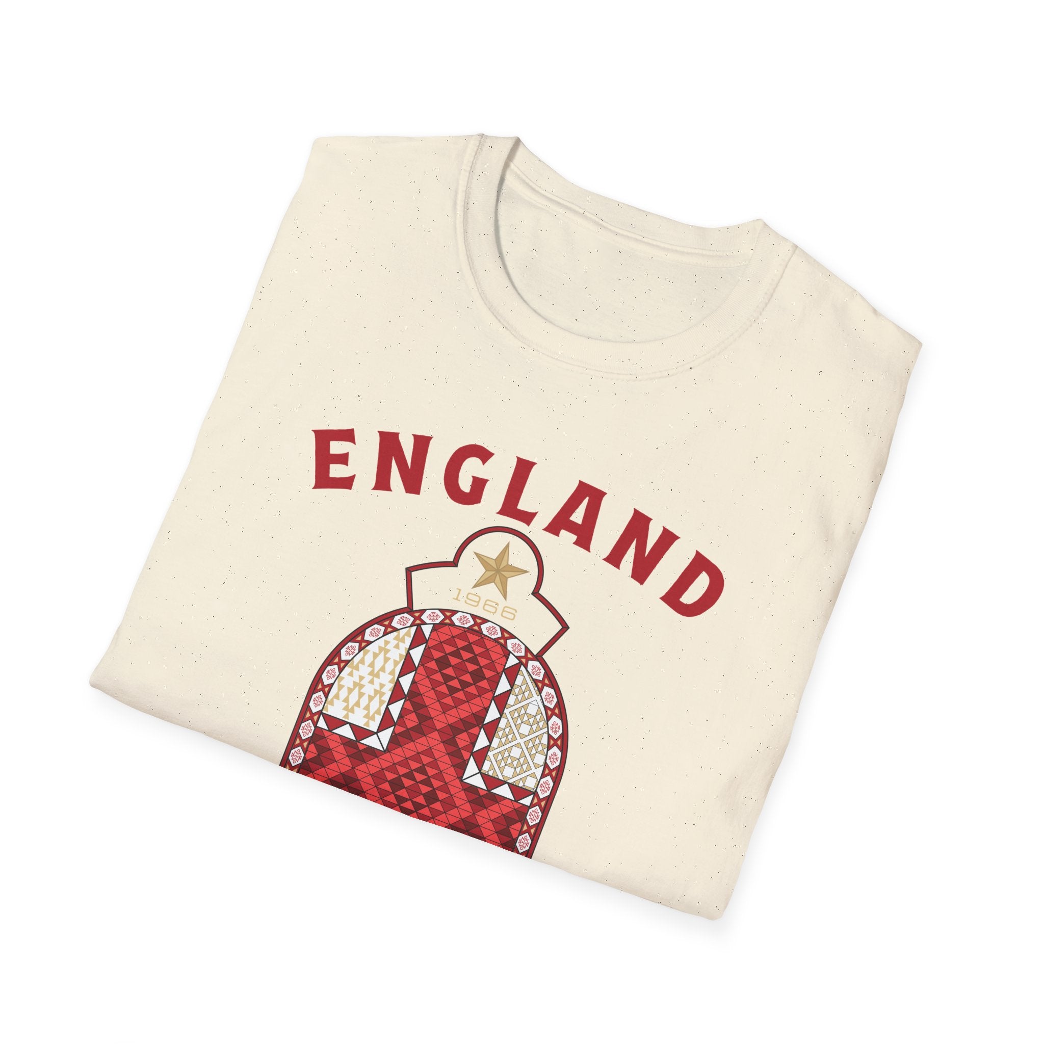 Front - England - The Three Lions Graphic T-Shirt