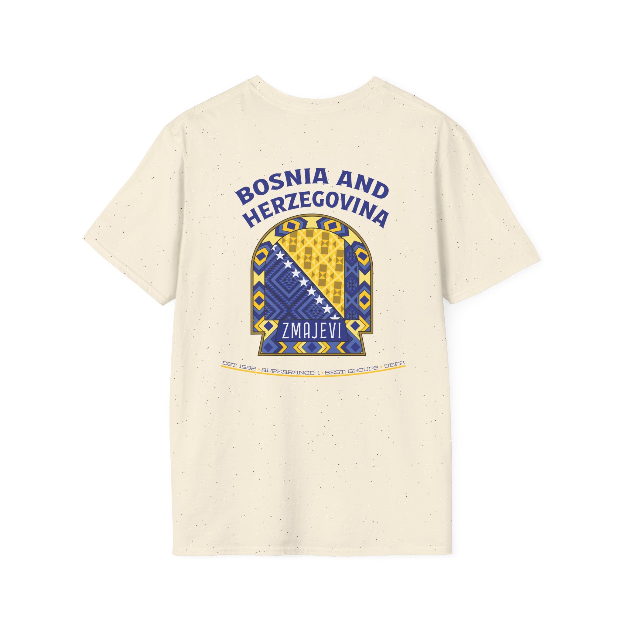 Back- Bosnia and Herzegovina - Zmajevi - Graphic T-Shirt
