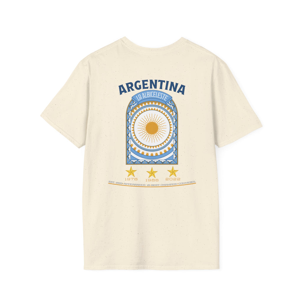 Back - Argentina - La Albiceleste Graphic T-Shirt