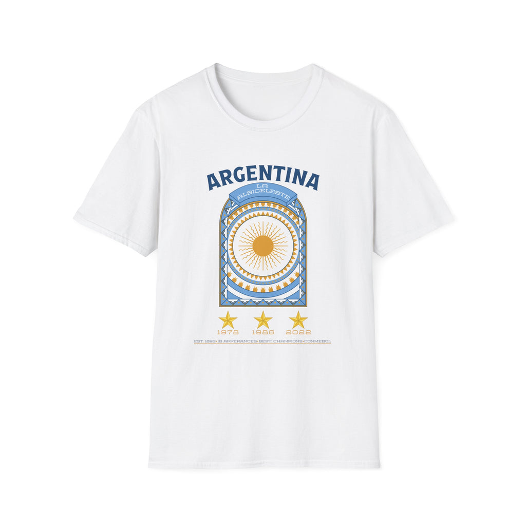 Front - Argentina - La Albiceleste Graphic T-Shirt