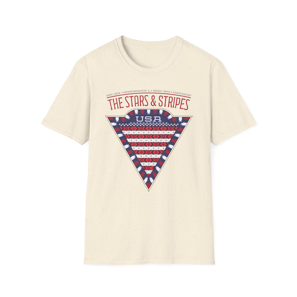 FRONT- USA - THE STARS & STRIPES GRAPHIC T-SHIRT