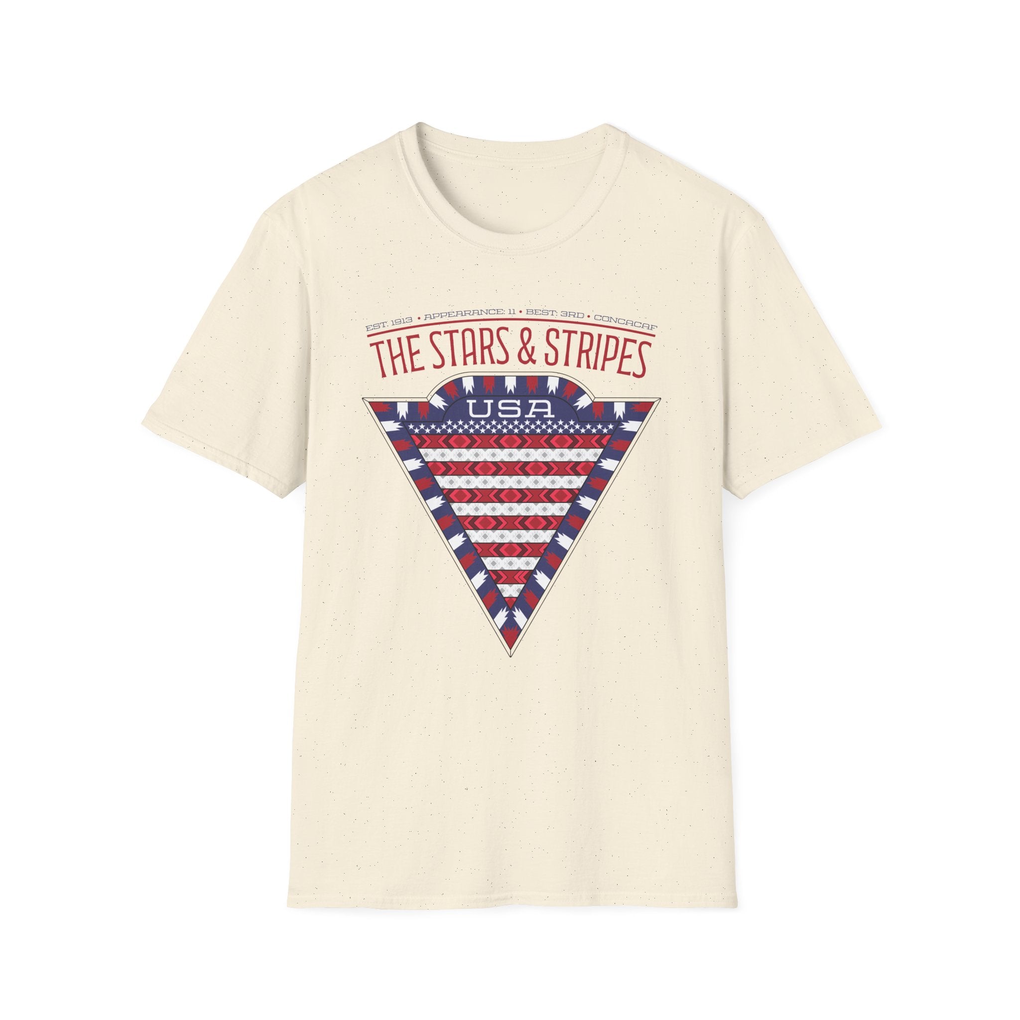 FRONT- USA - THE STARS & STRIPES GRAPHIC T-SHIRT