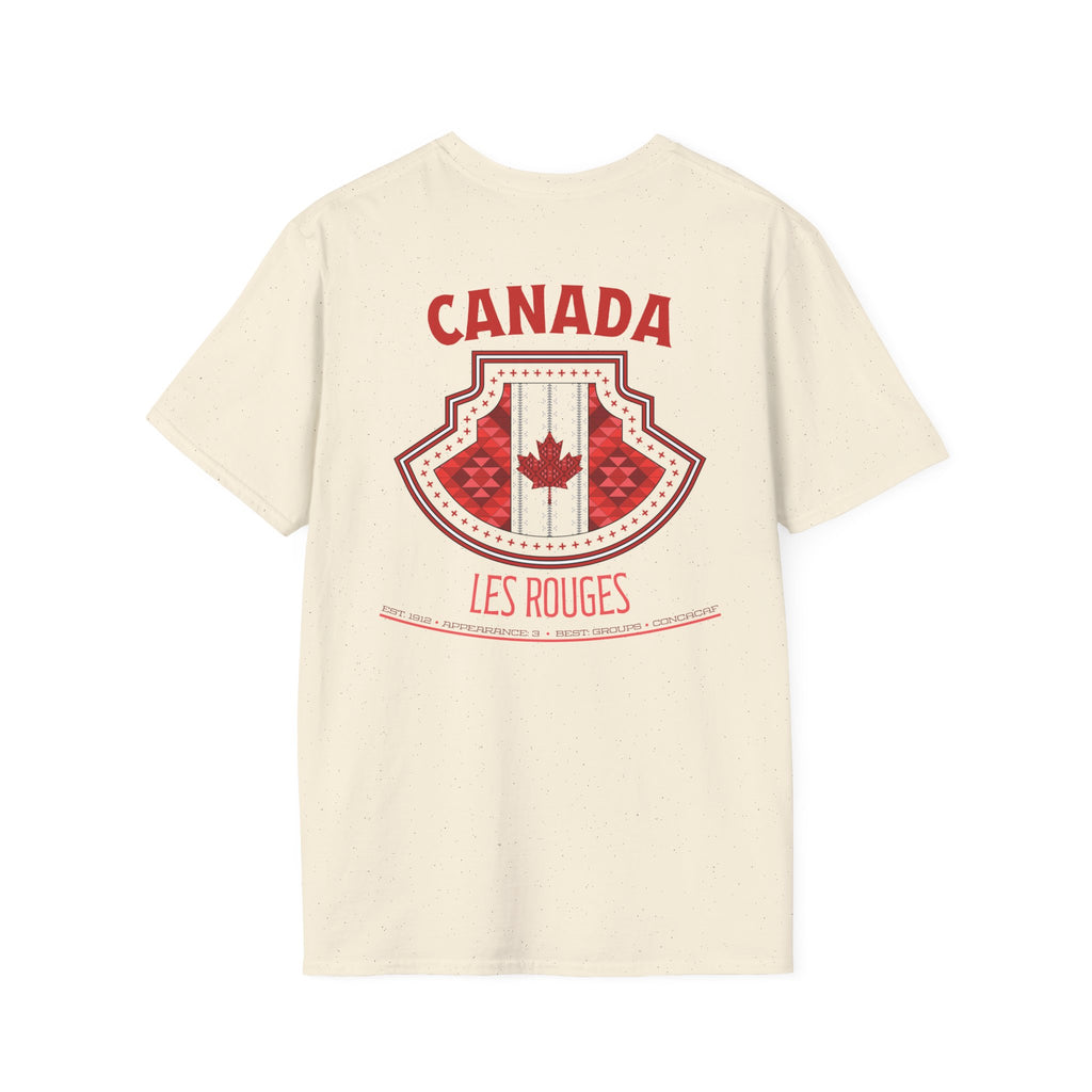 Back - Canada - Les Rouges Graphic T-Shirt