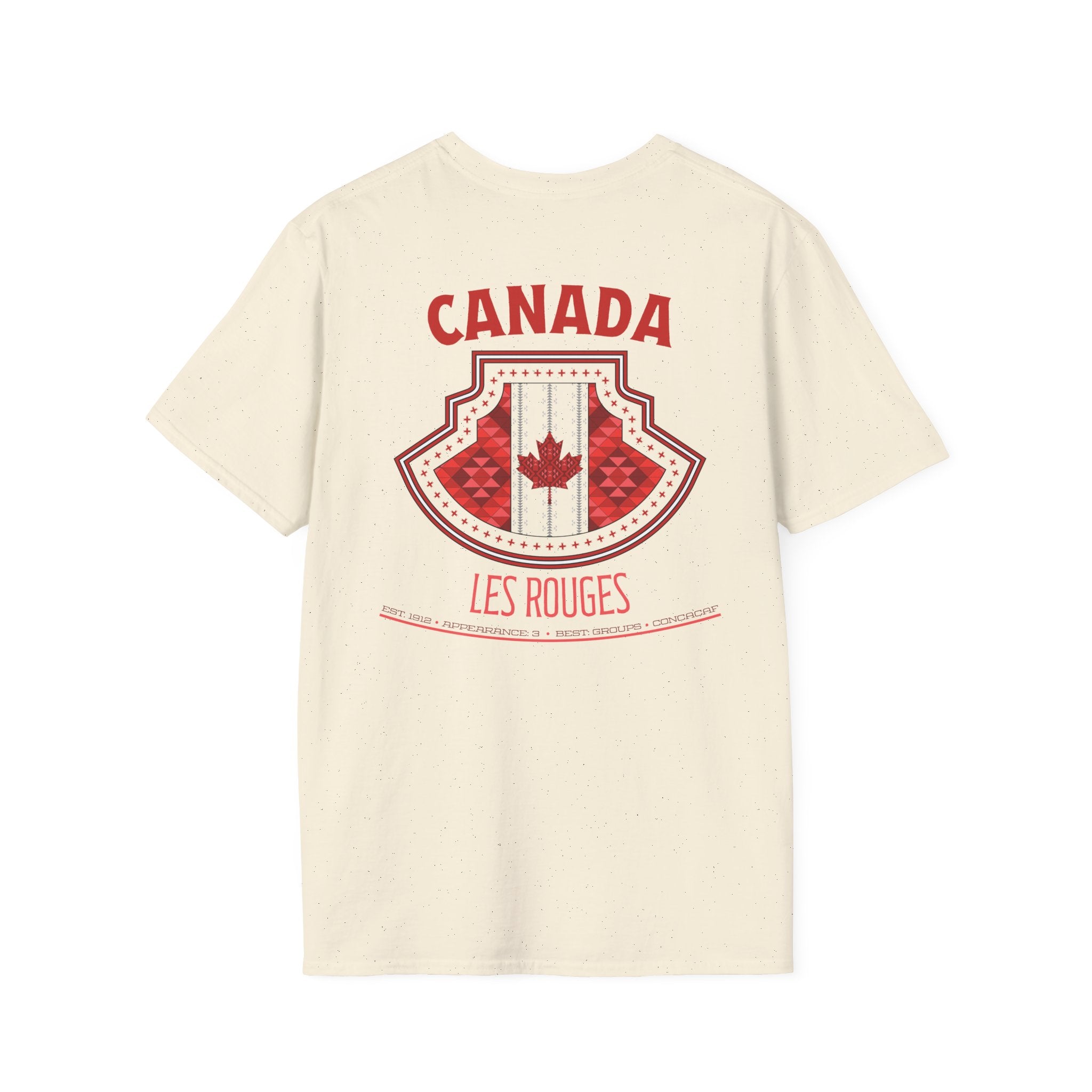 Back - Canada - Les Rouges Graphic T-Shirt