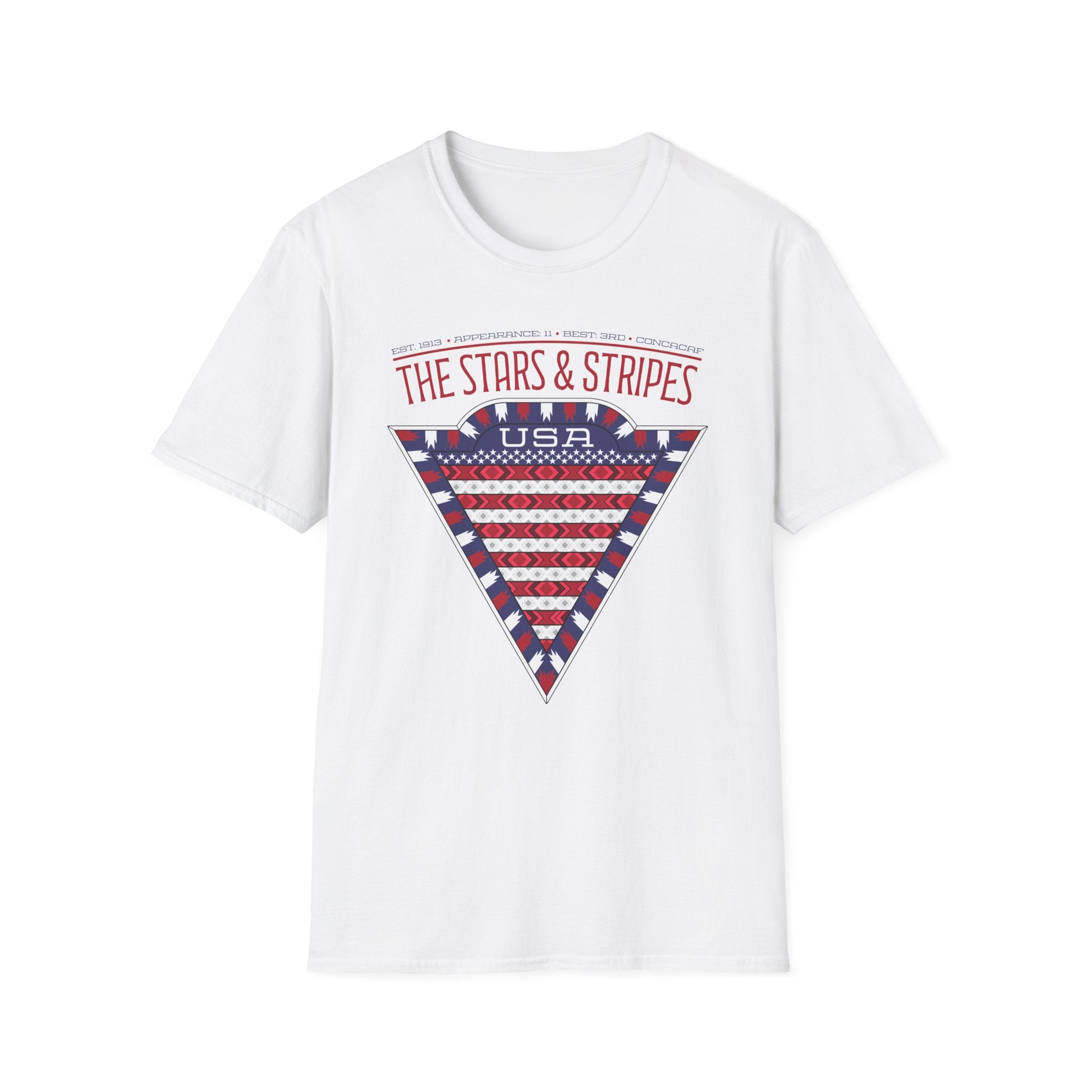 FRONT- USA - THE STARS & STRIPES GRAPHIC T-SHIRT