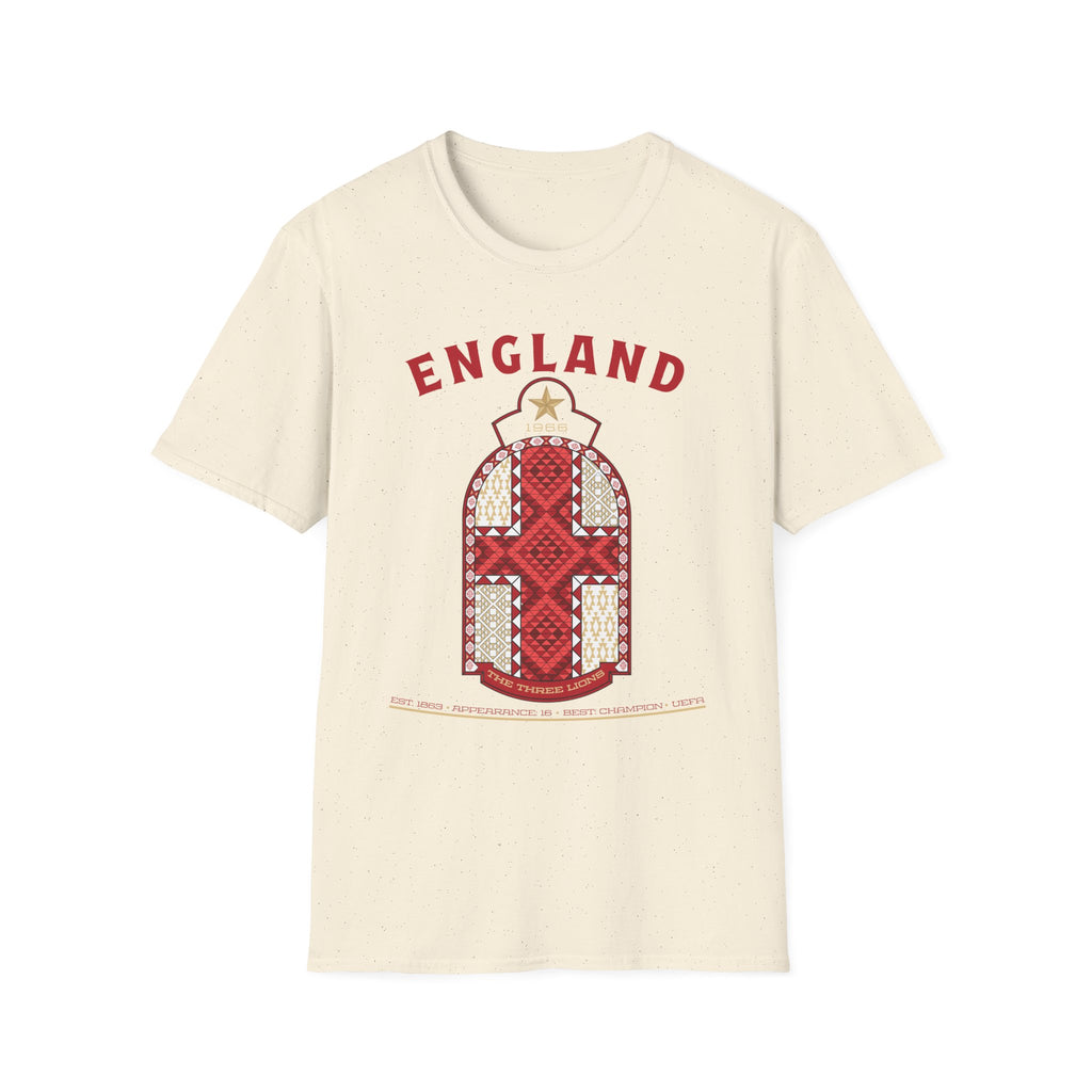 Front - England - The Three Lions Graphic T-Shirt