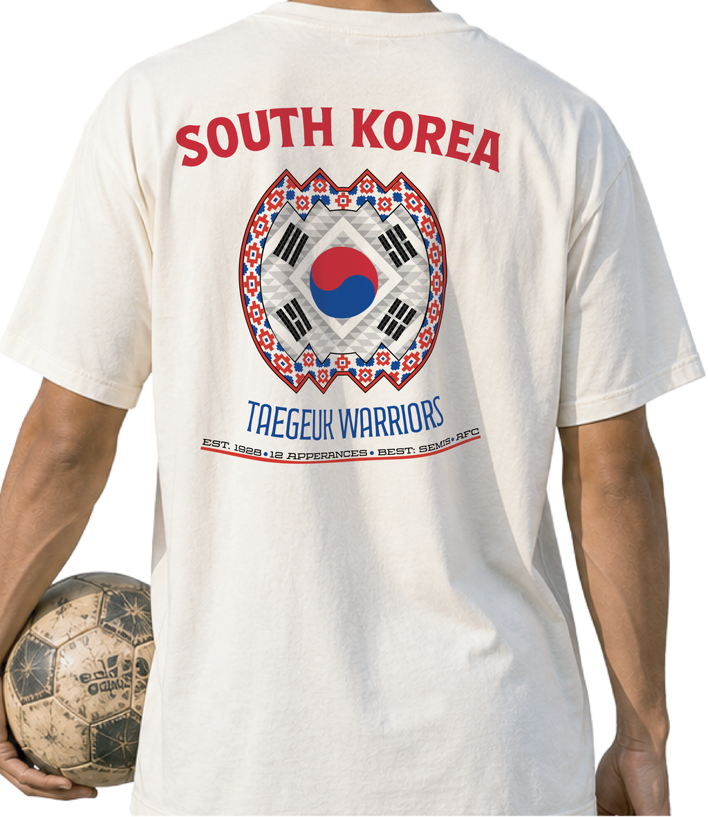 Back - South Korea - Taegeuk Warriors GRAPHIC T-SHIRT