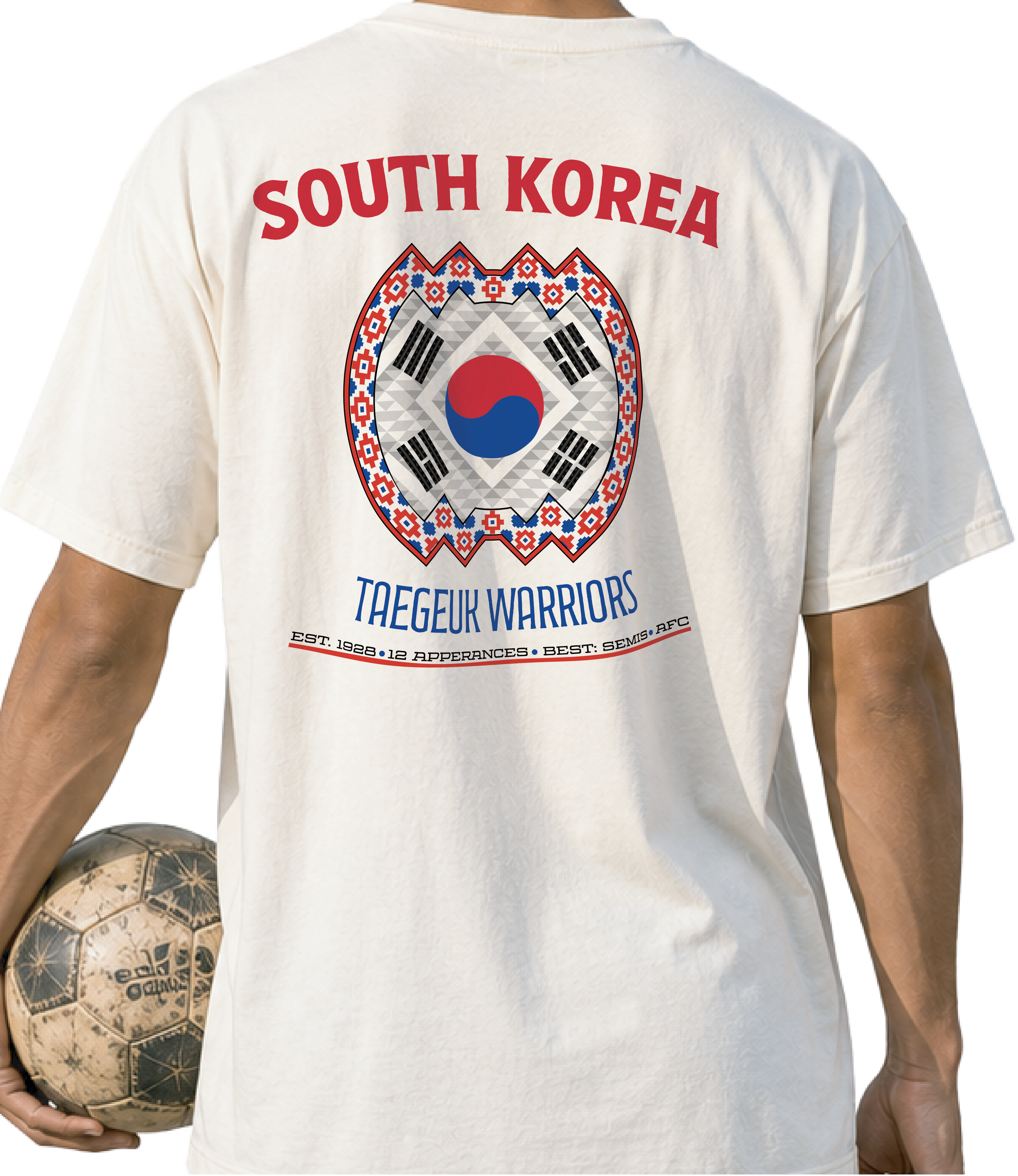 Back - South Korea - Taegeuk Warriors GRAPHIC T-SHIRT