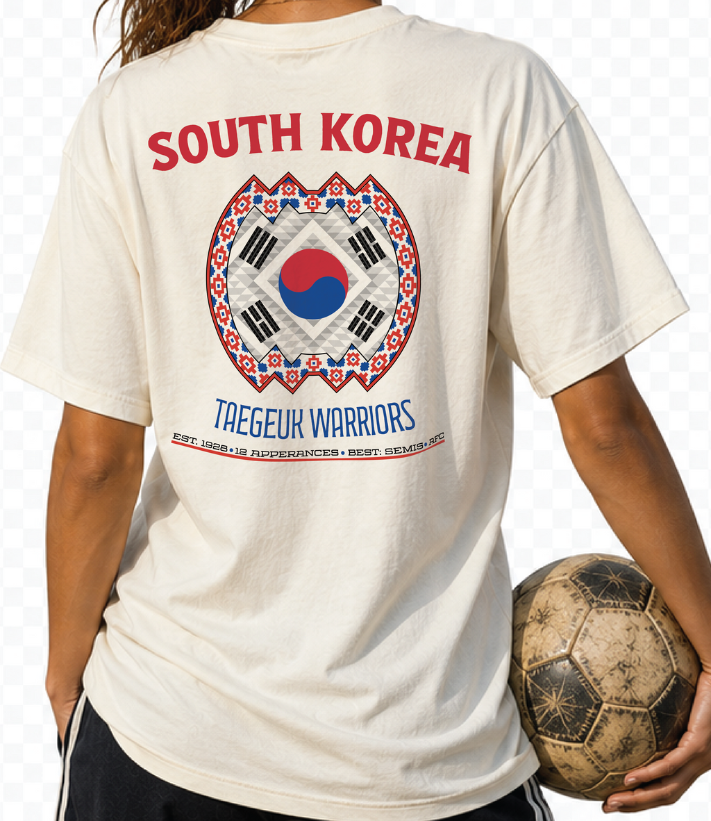 Back - South Korea - Taegeuk Warriors GRAPHIC T-SHIRT