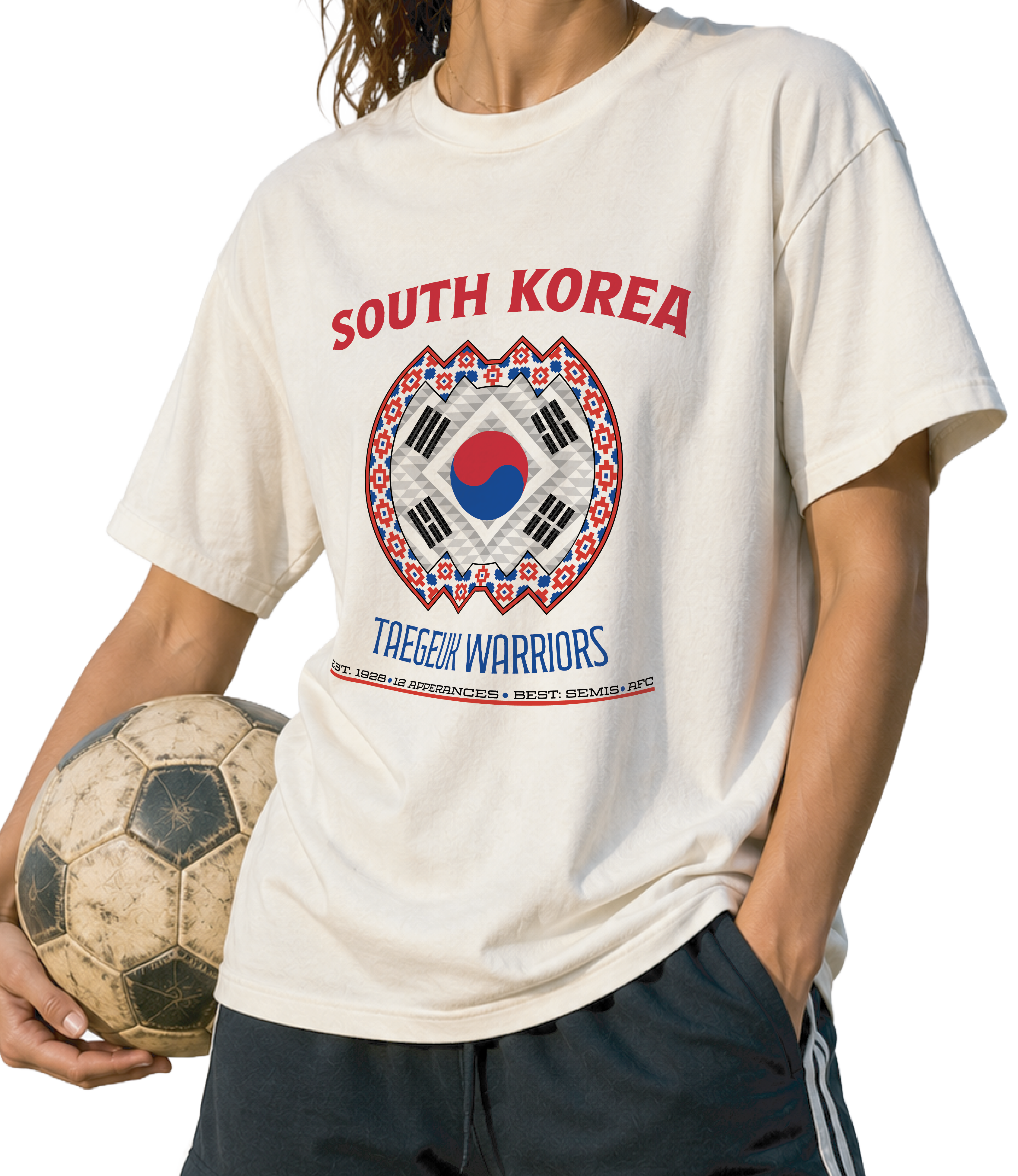 Front - South Korea - Taegeuk Warriors GRAPHIC T-SHIRT