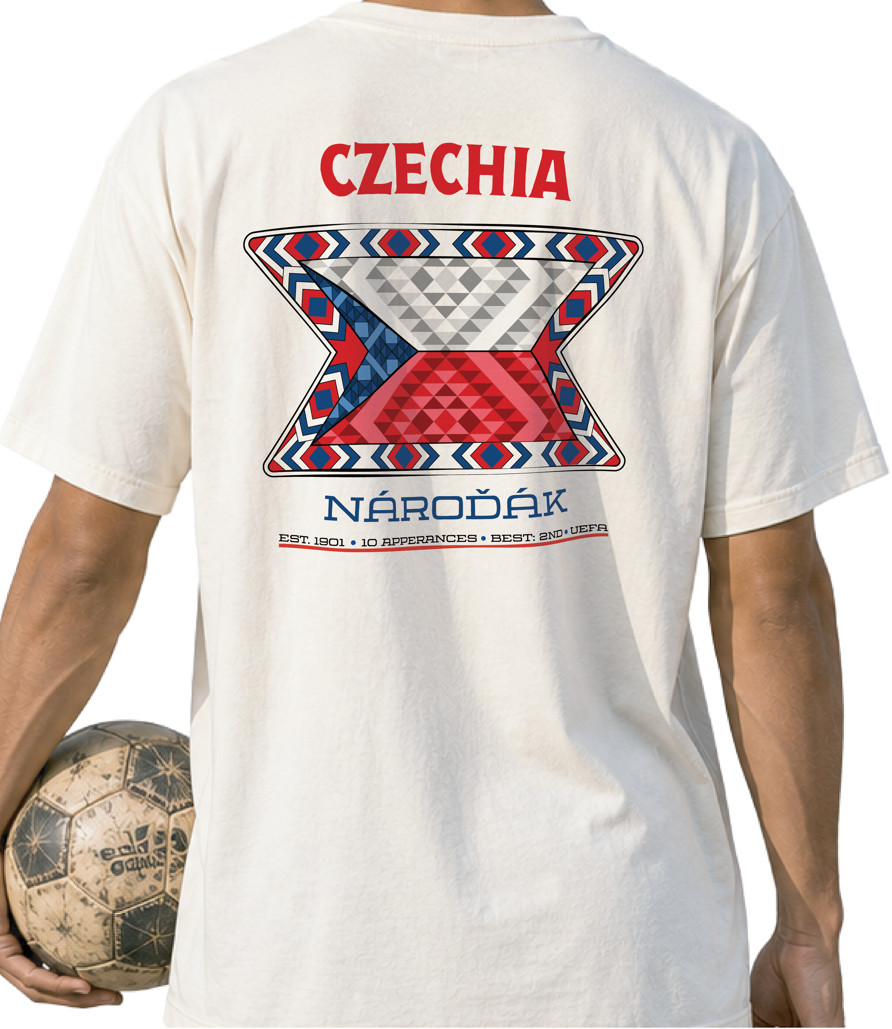 Back - Czechia - Národák Graphic T-shirt