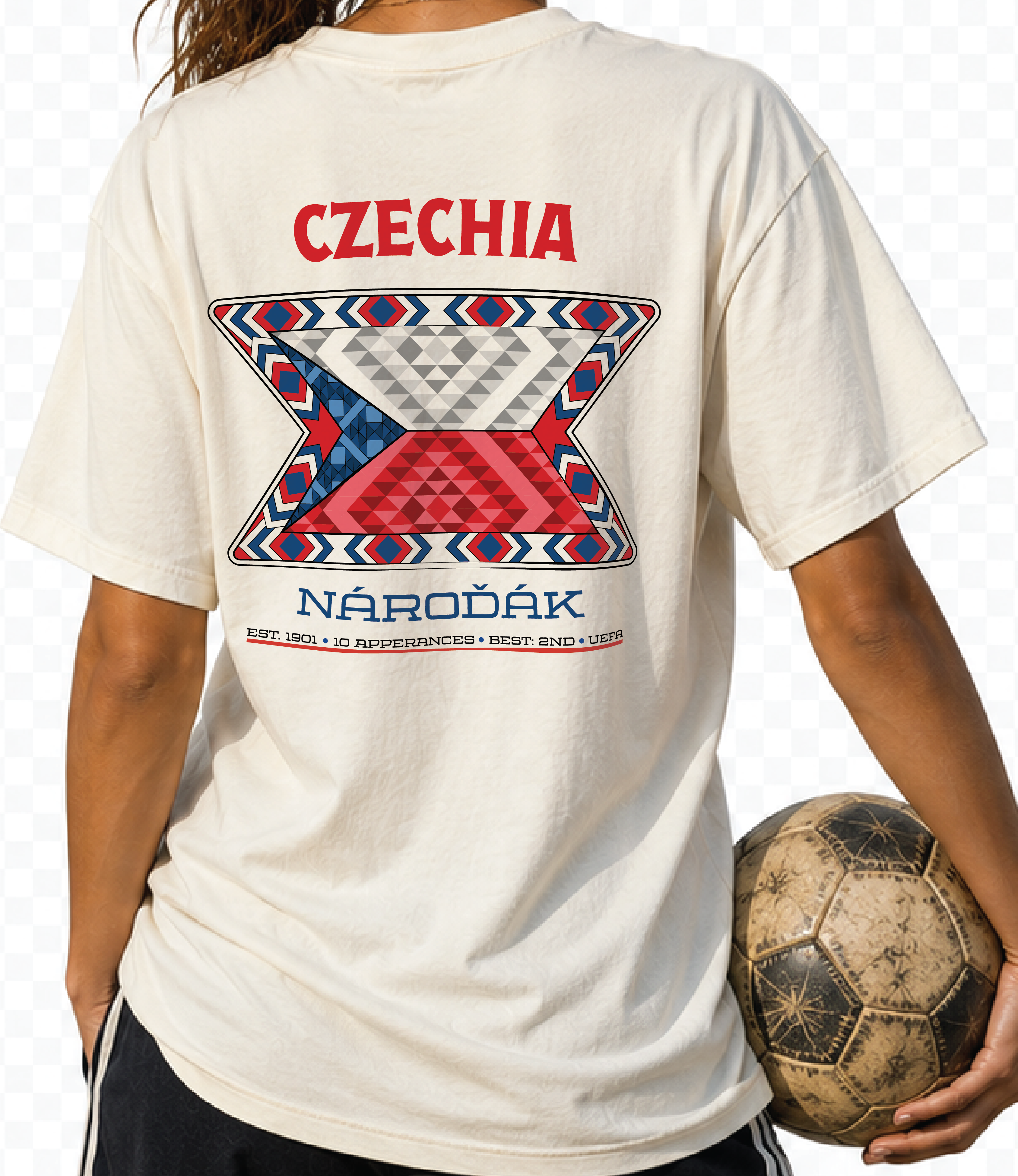 Back - Czechia - Národák Graphic T-shirt