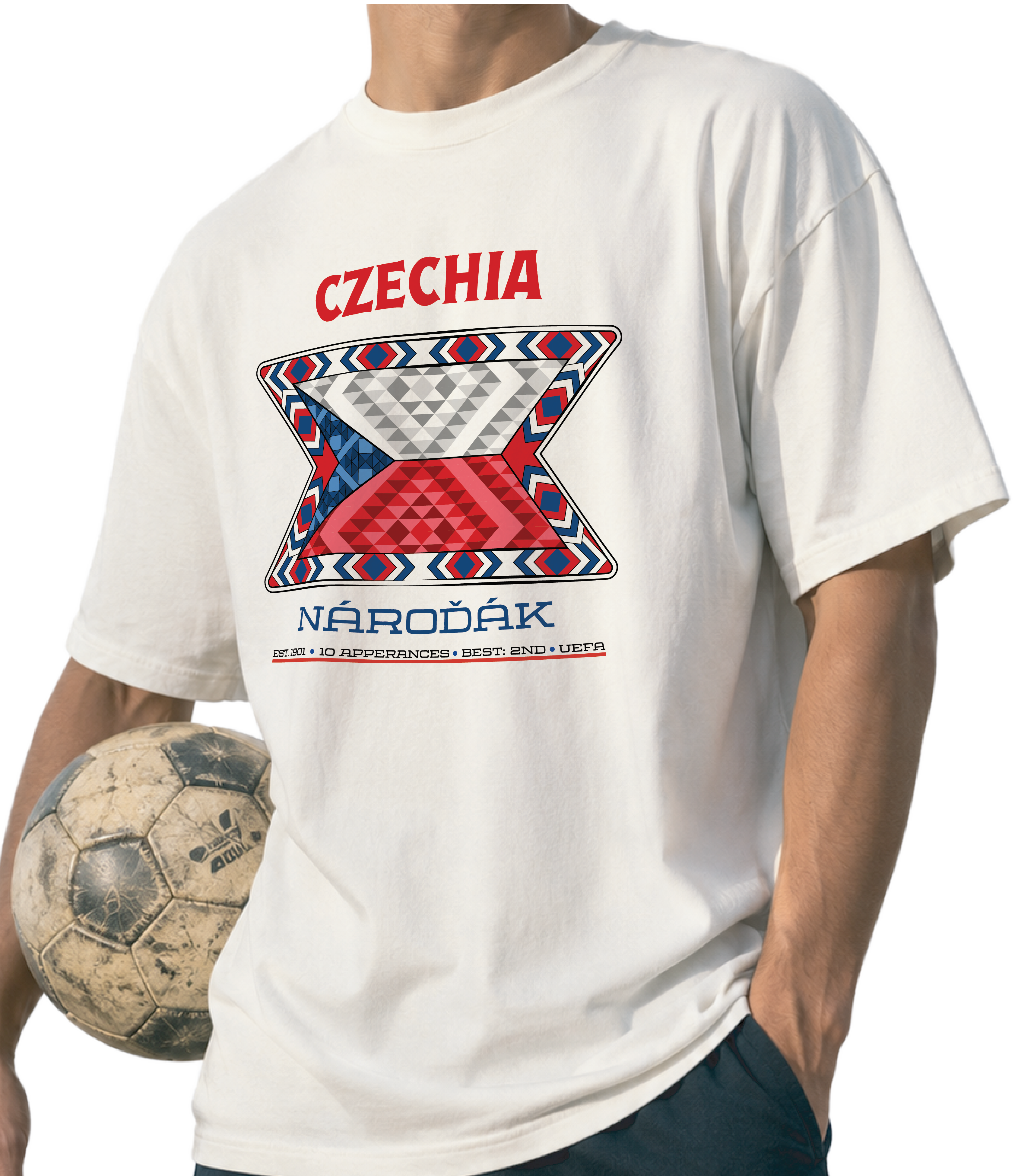 Front - Czechia - Národák GRAPHIC T-SHIRT
