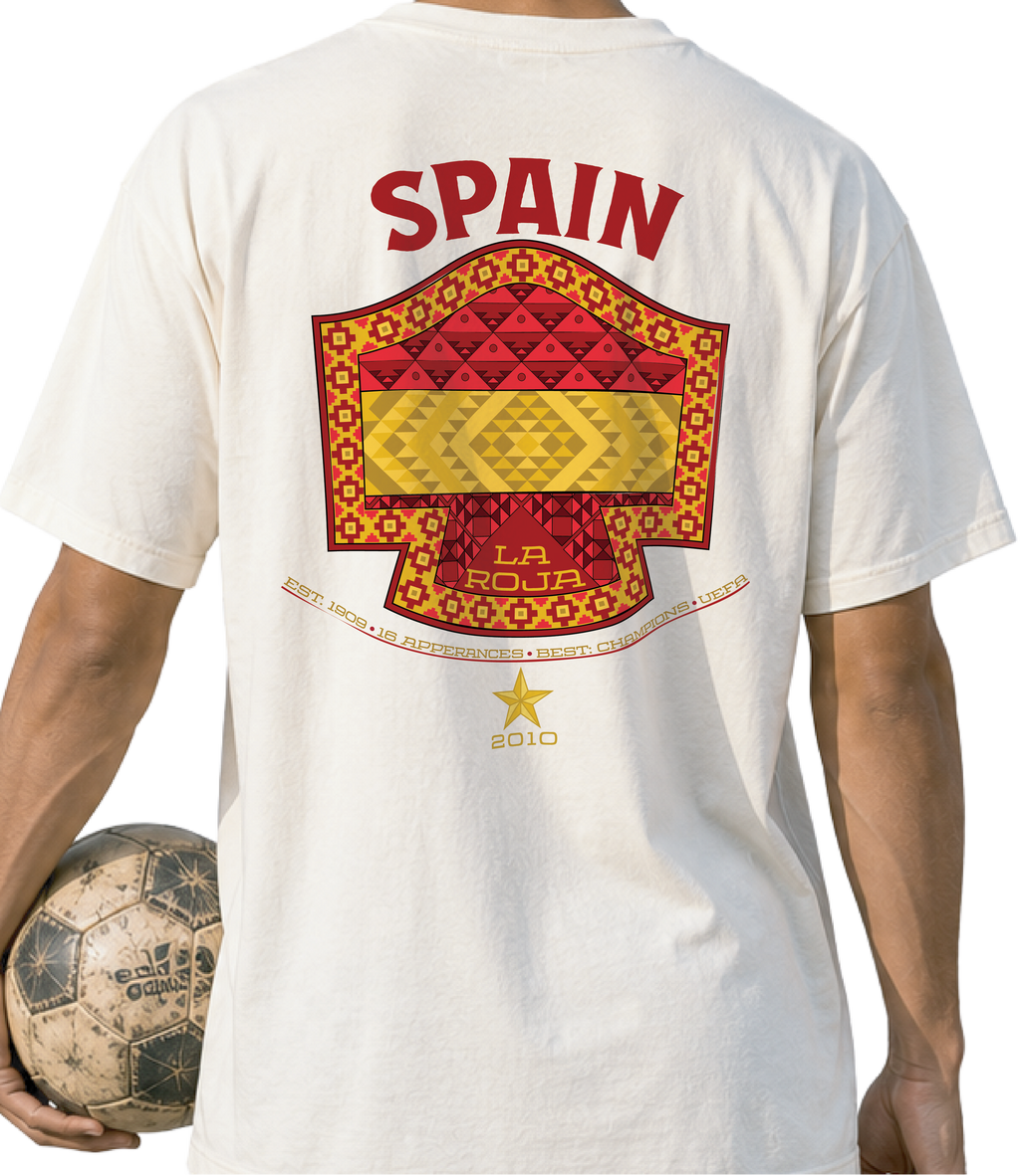 Back - Spain - La Roja Graphic T-Shirt