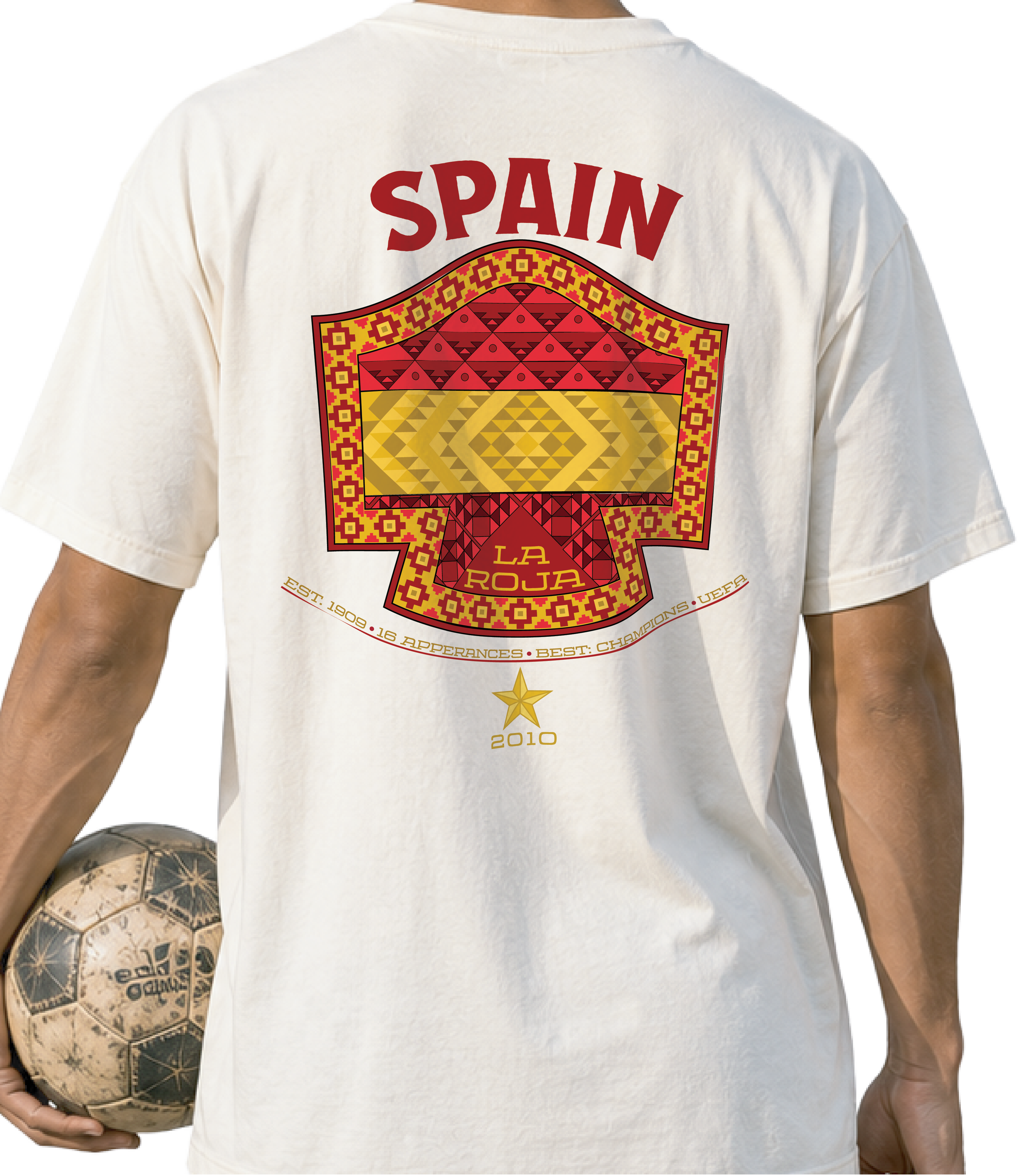 Back - Spain - La Roja Graphic T-Shirt