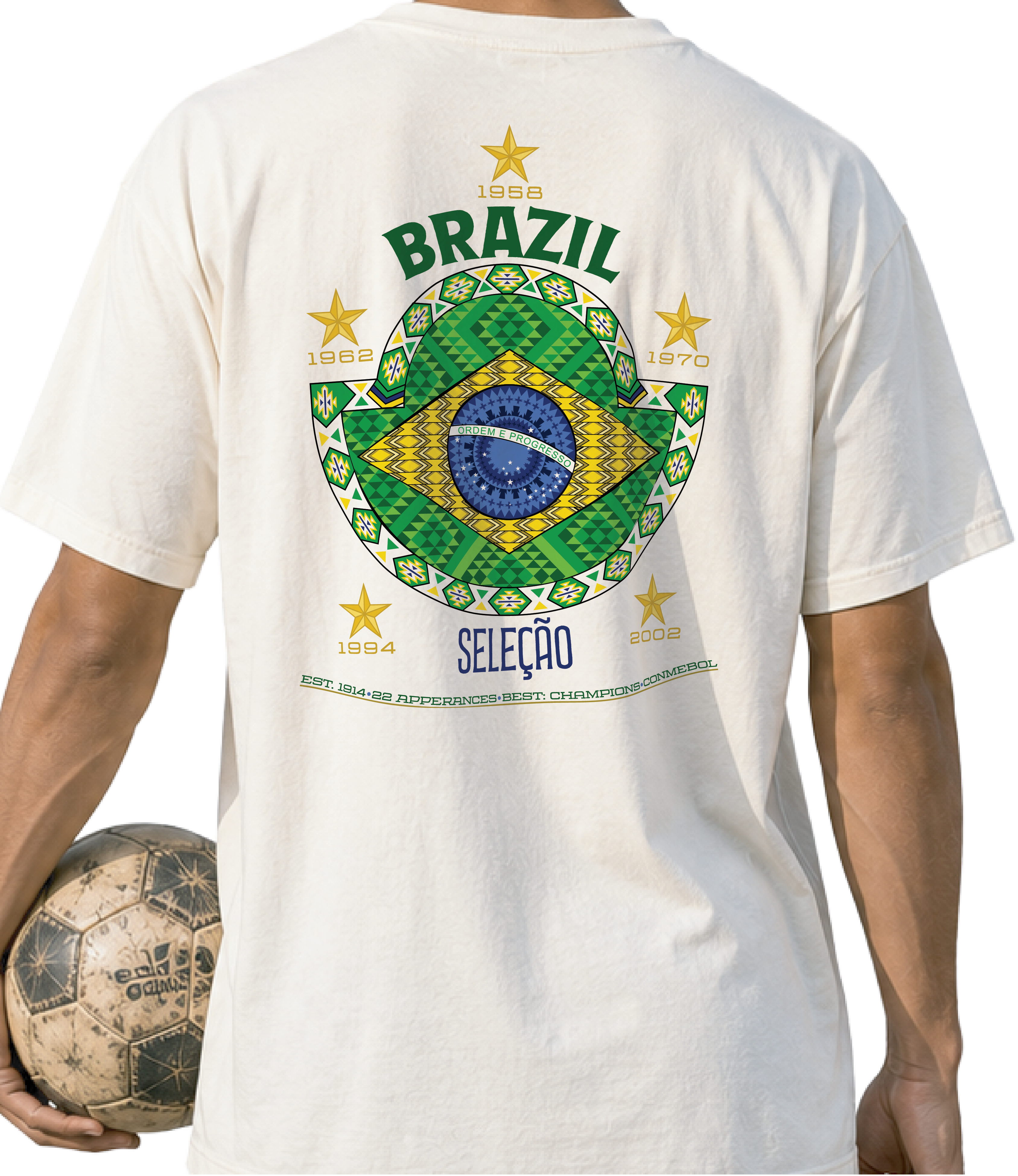 Back - Brazil - Seleção Graphic T-Shirt