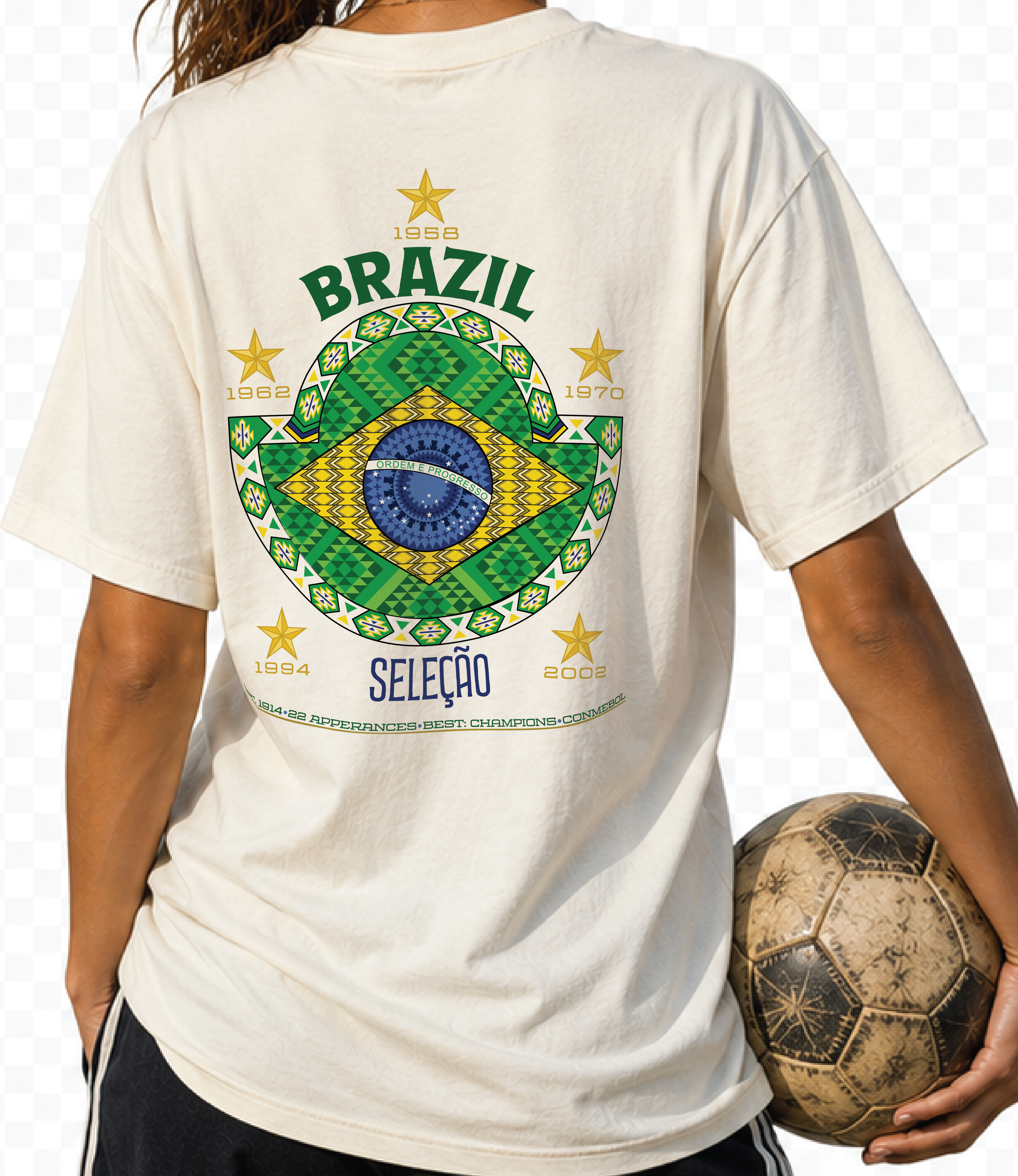 Back - Brazil - Seleção Graphic T-Shirt
