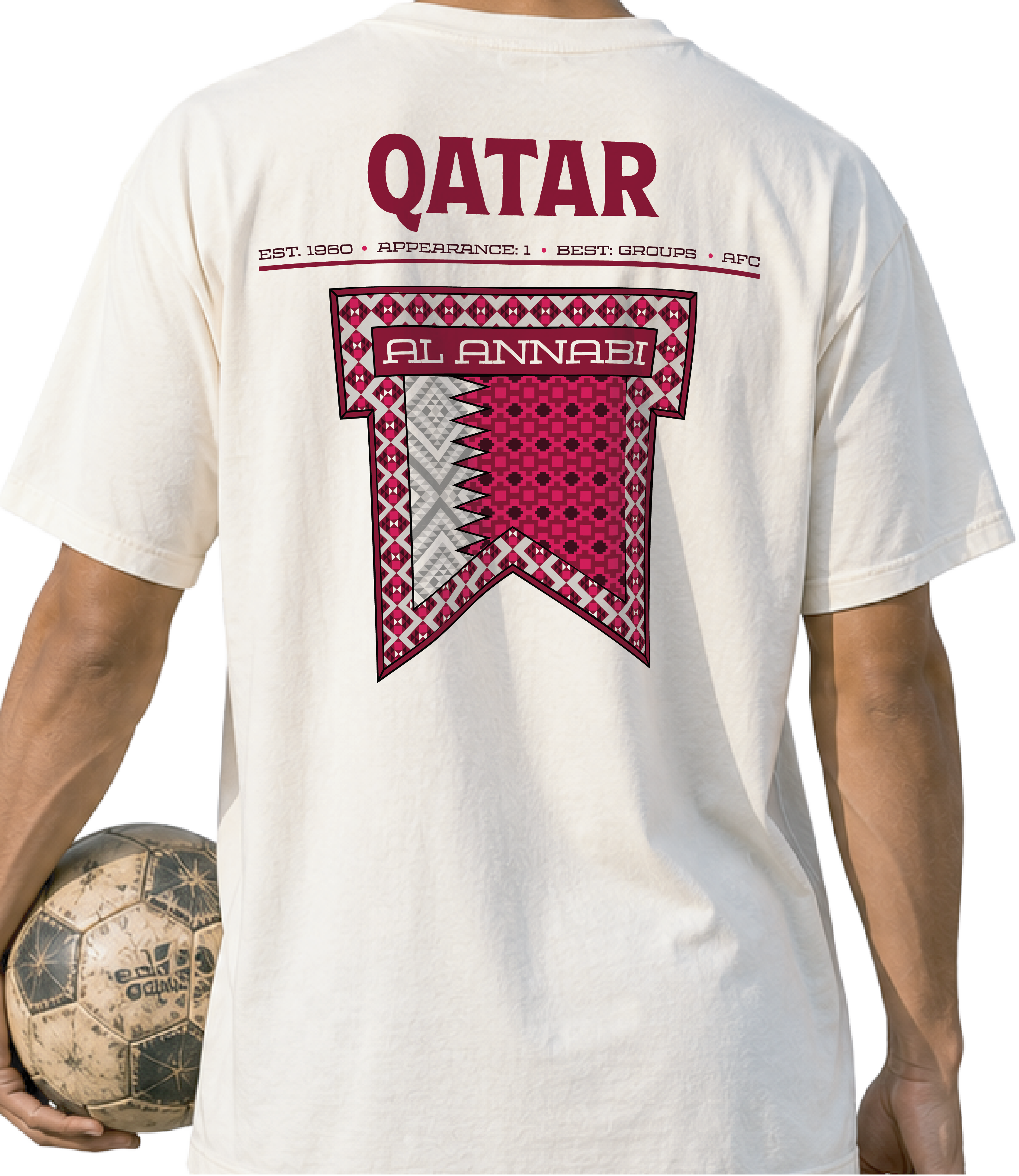Back - Qatar - Al Annabi Graphic T-Shirt