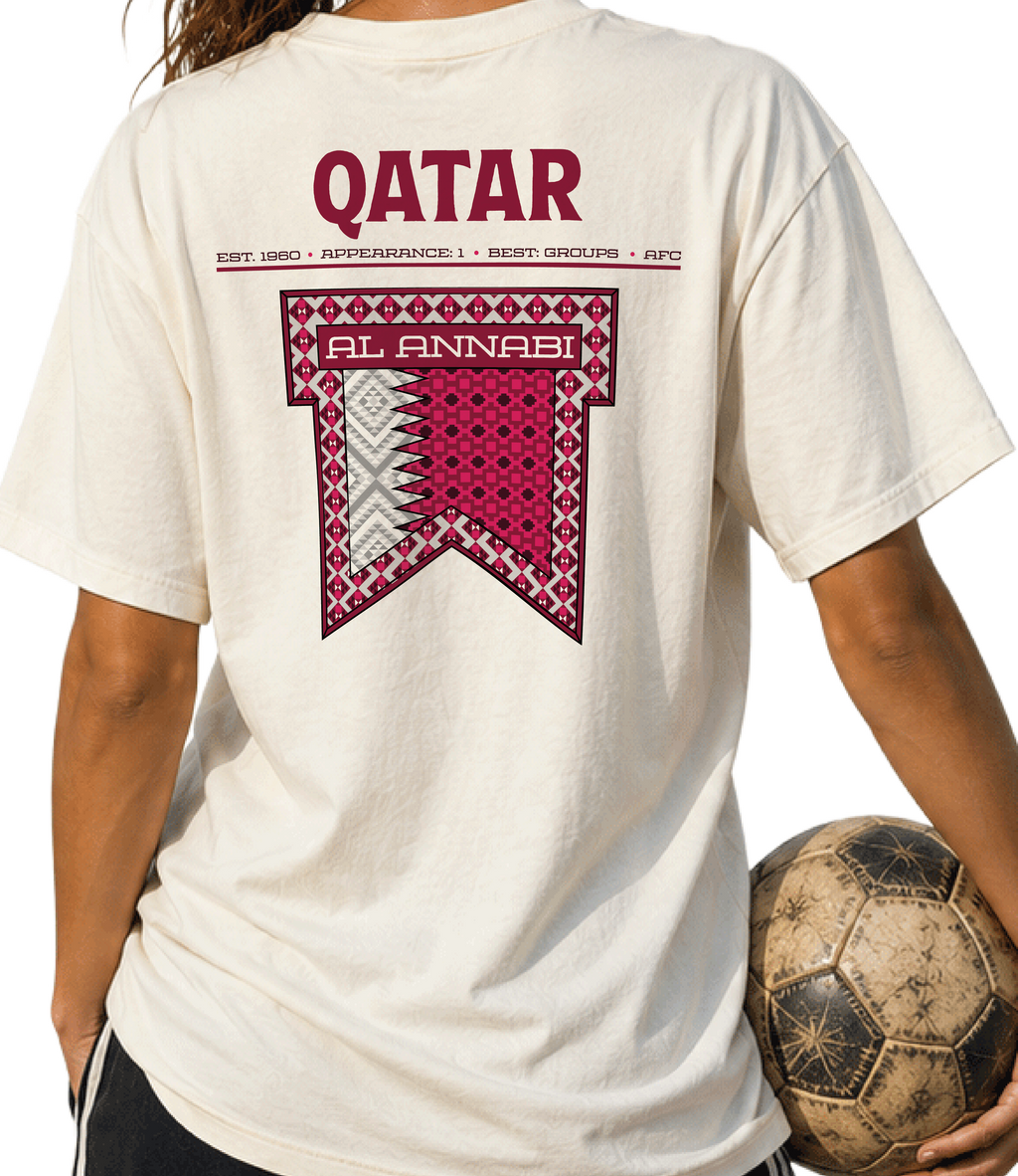 Back - Qatar - Al Annabi Graphic T-Shirt