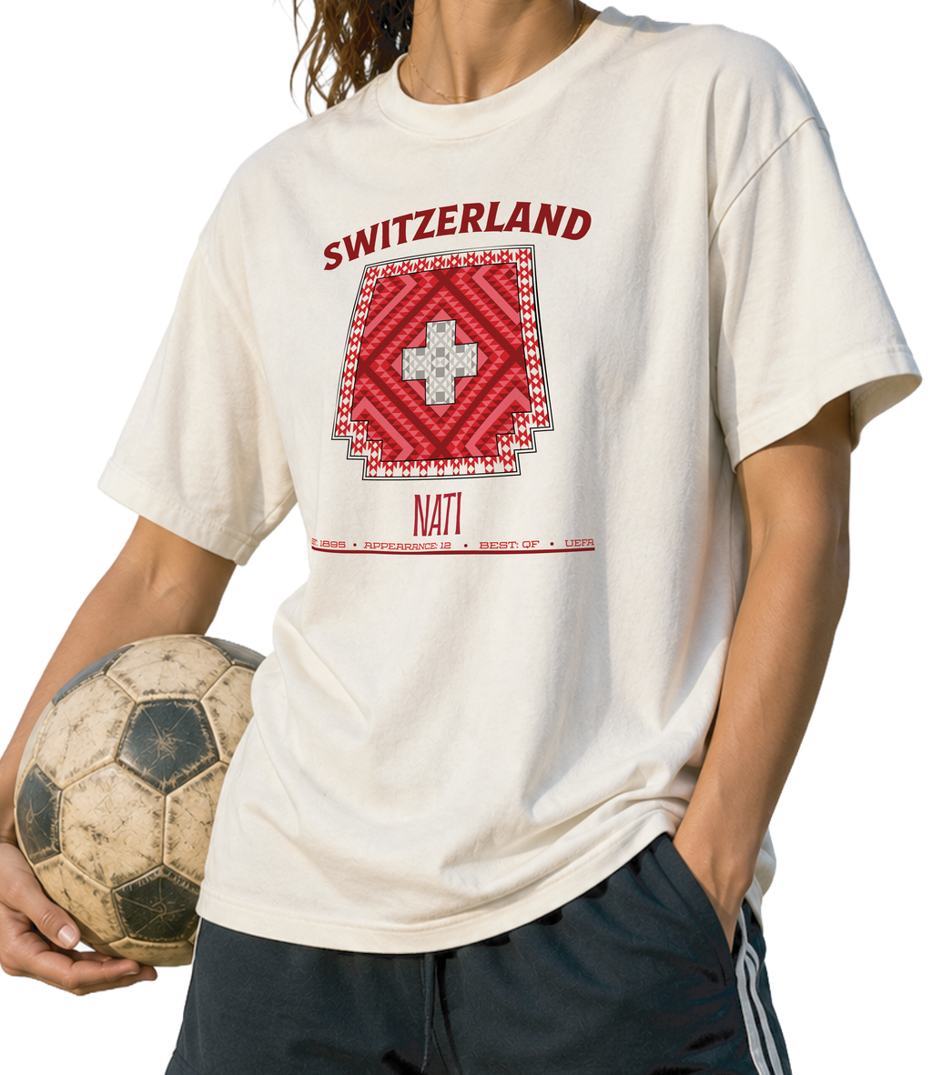 Front - Switzerland - Nati Graphic T-Shirt