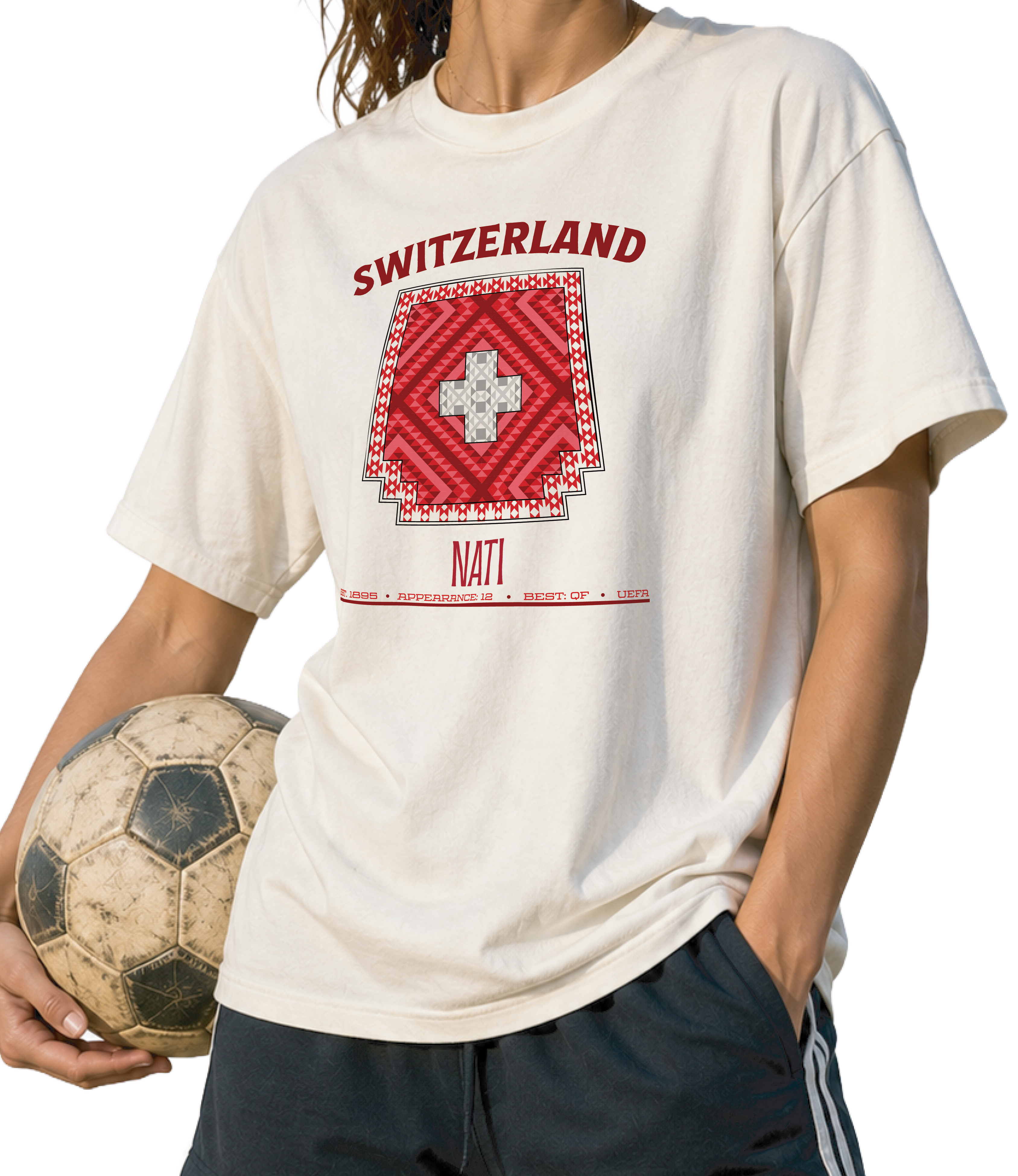 Front - Switzerland - Nati Graphic T-Shirt