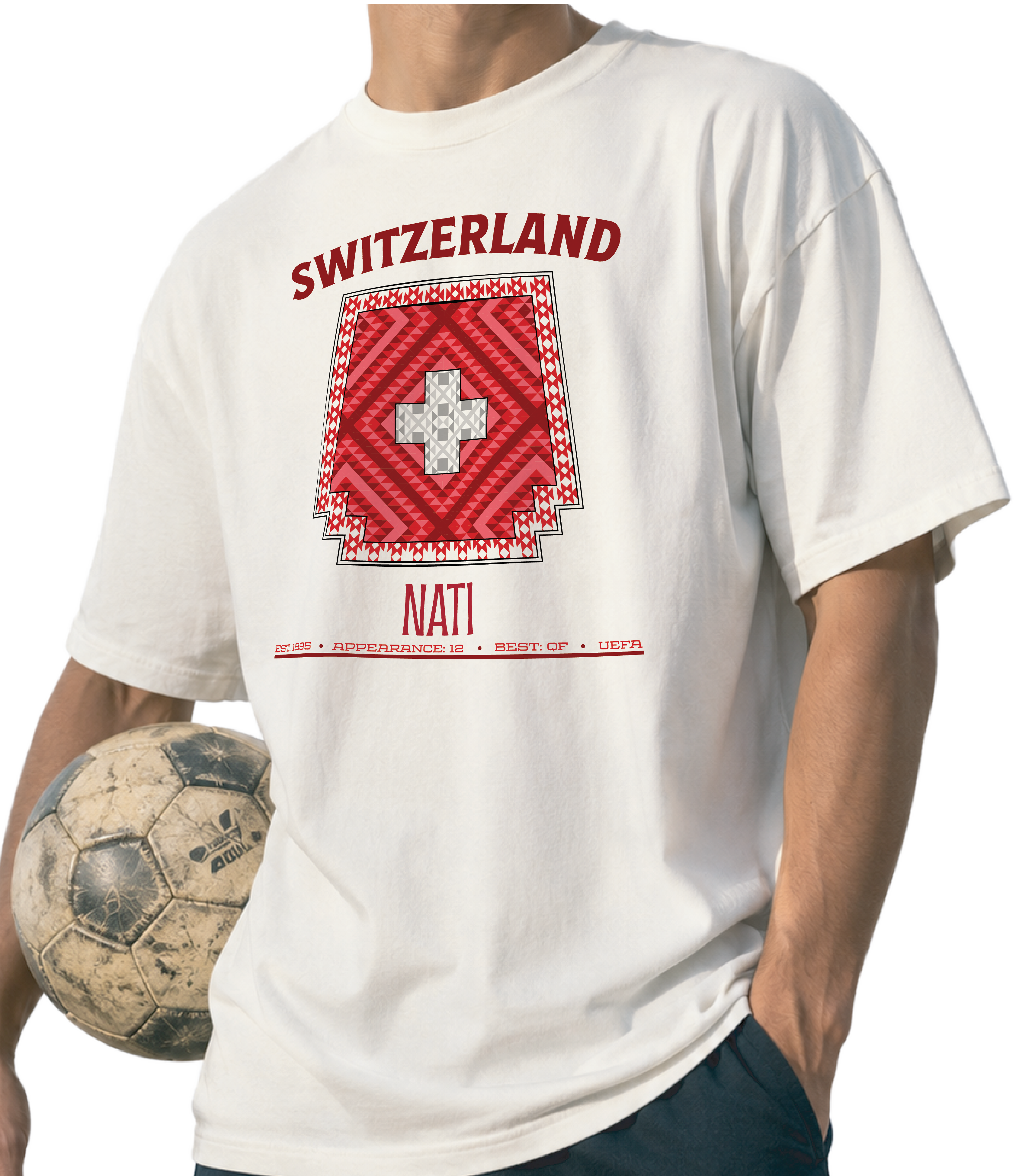 Front - Switzerland - Nati Graphic T-Shirt