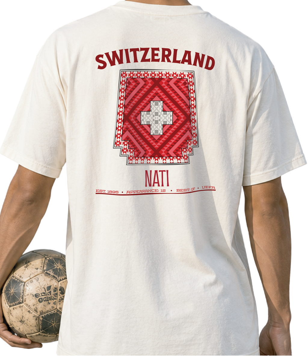 Back - Switzerland - Nati Graphic T-Shirt