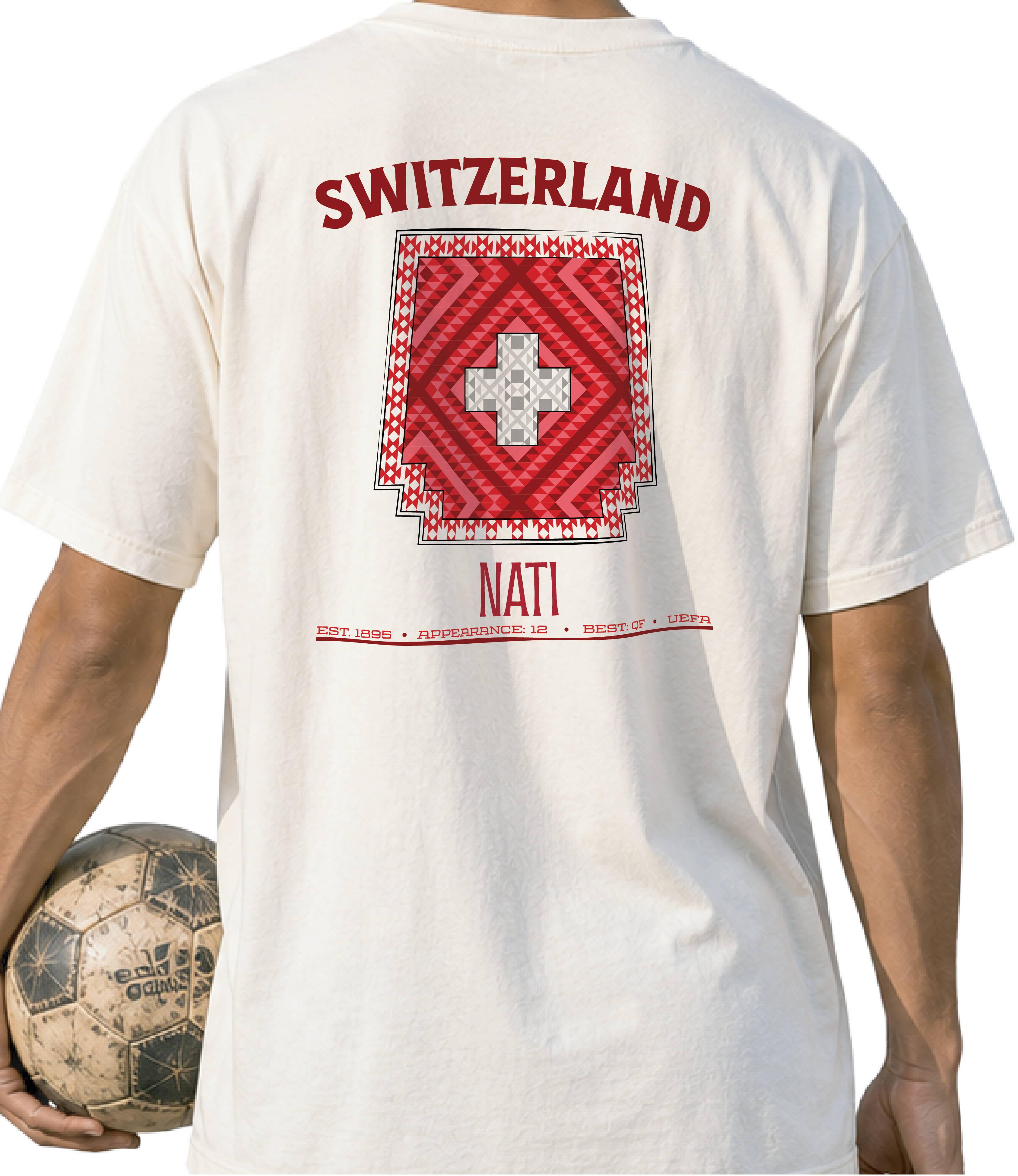 Back - Switzerland - Nati Graphic T-Shirt