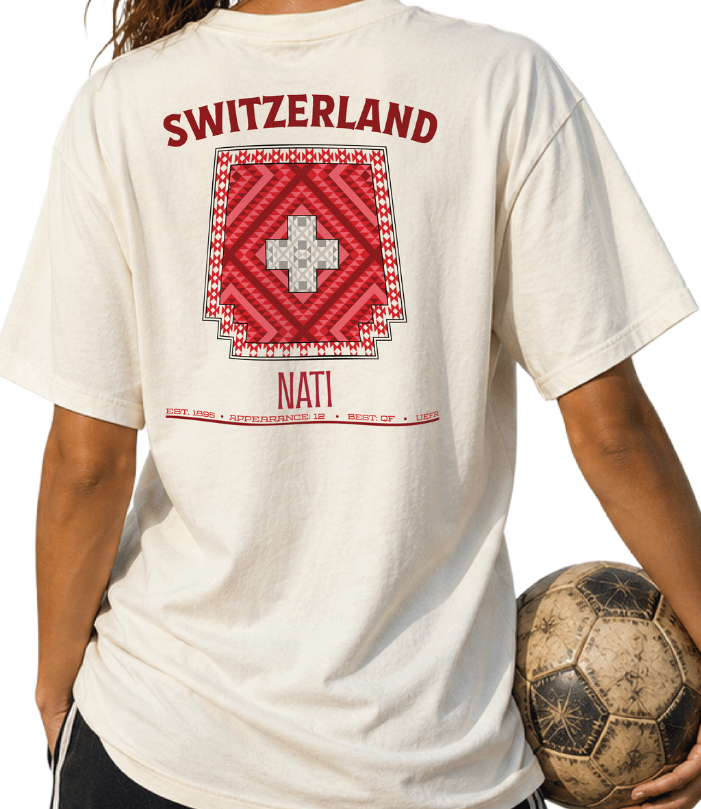 Back - Switzerland - Nati Graphic T-Shirt