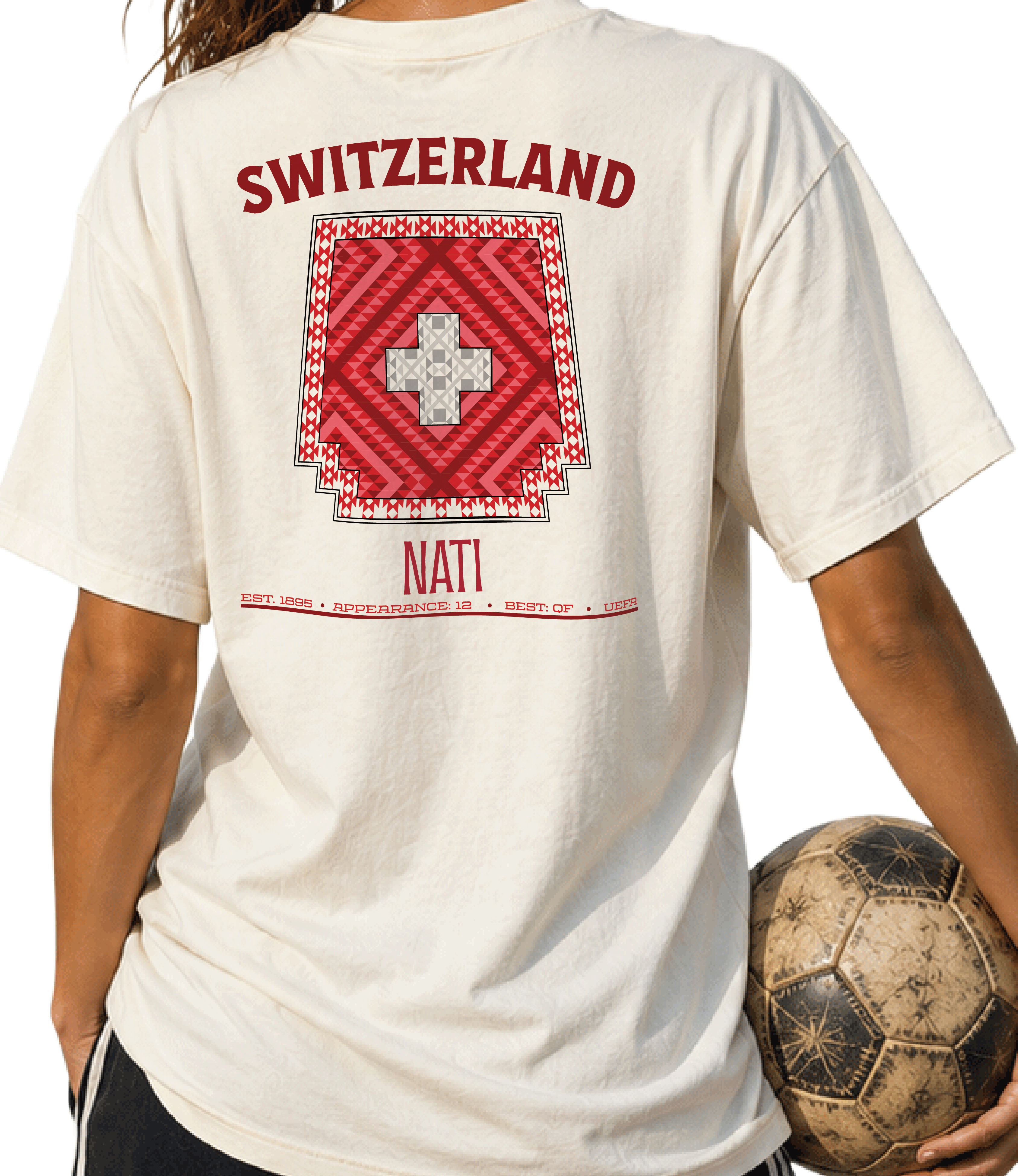 Back - Switzerland - Nati Graphic T-Shirt