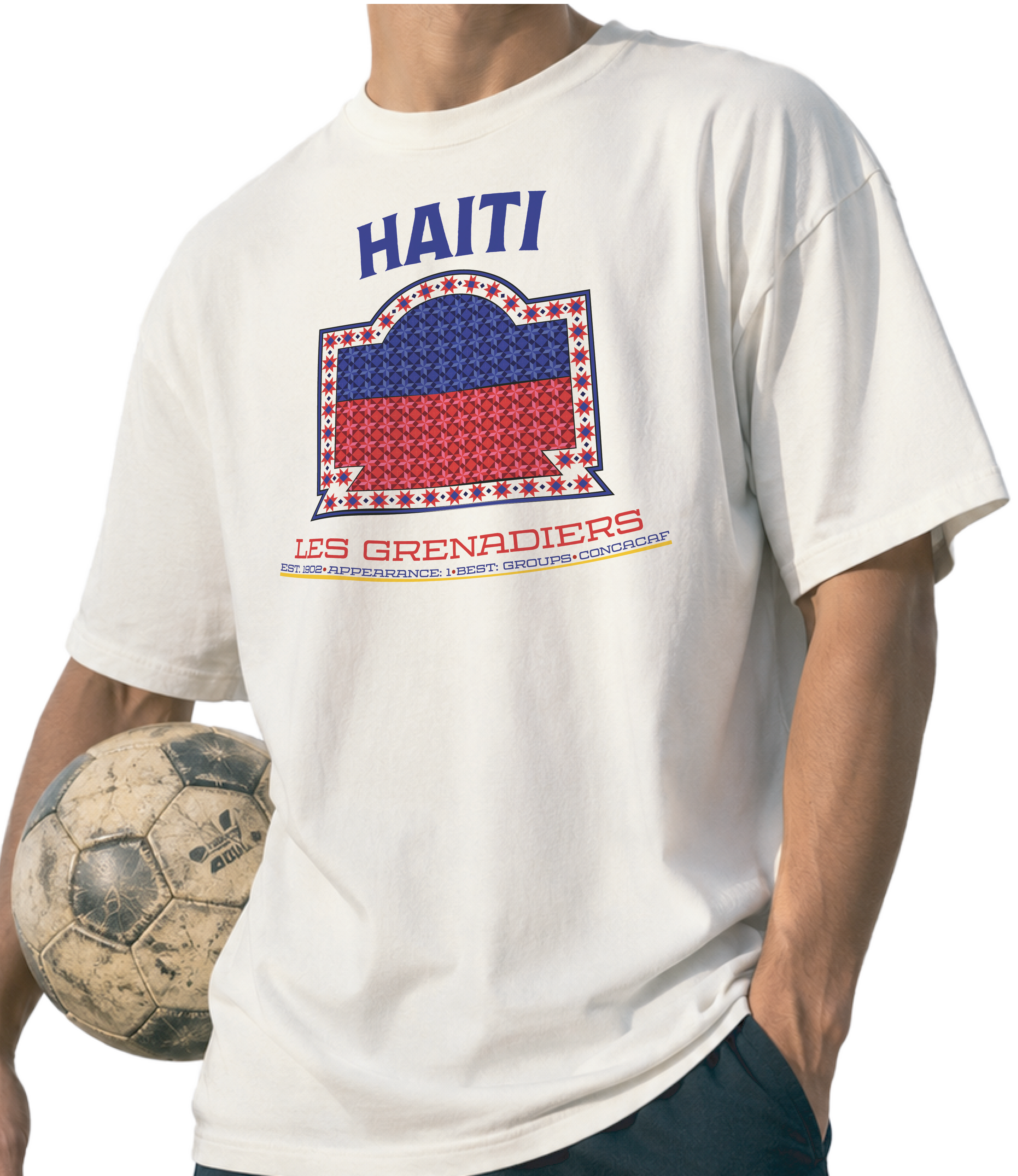 Front- Haiti - Les Grenadiers GRAPHIC T-SHIRT