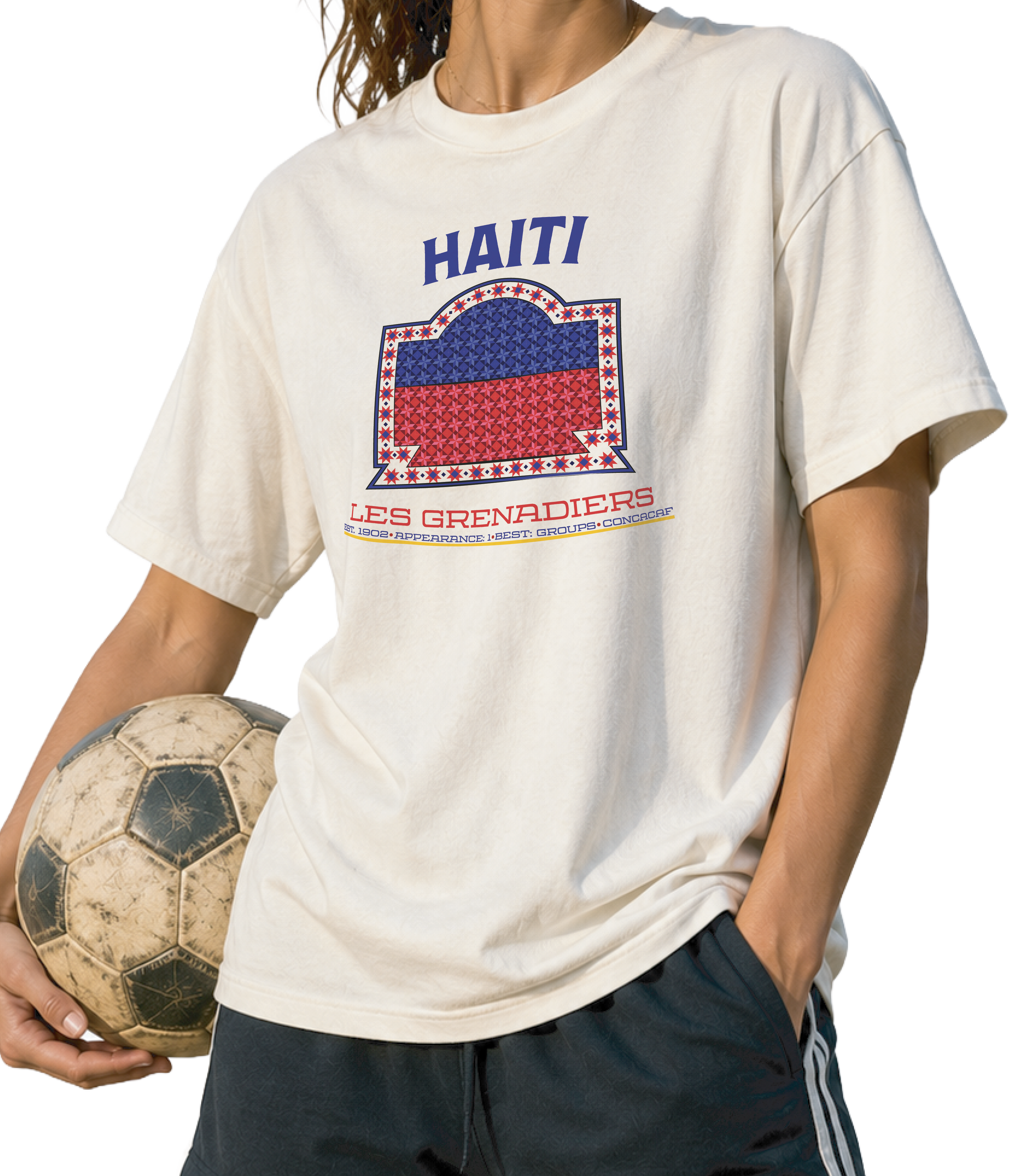 Front- Haiti - Les Grenadiers GRAPHIC T-SHIRT