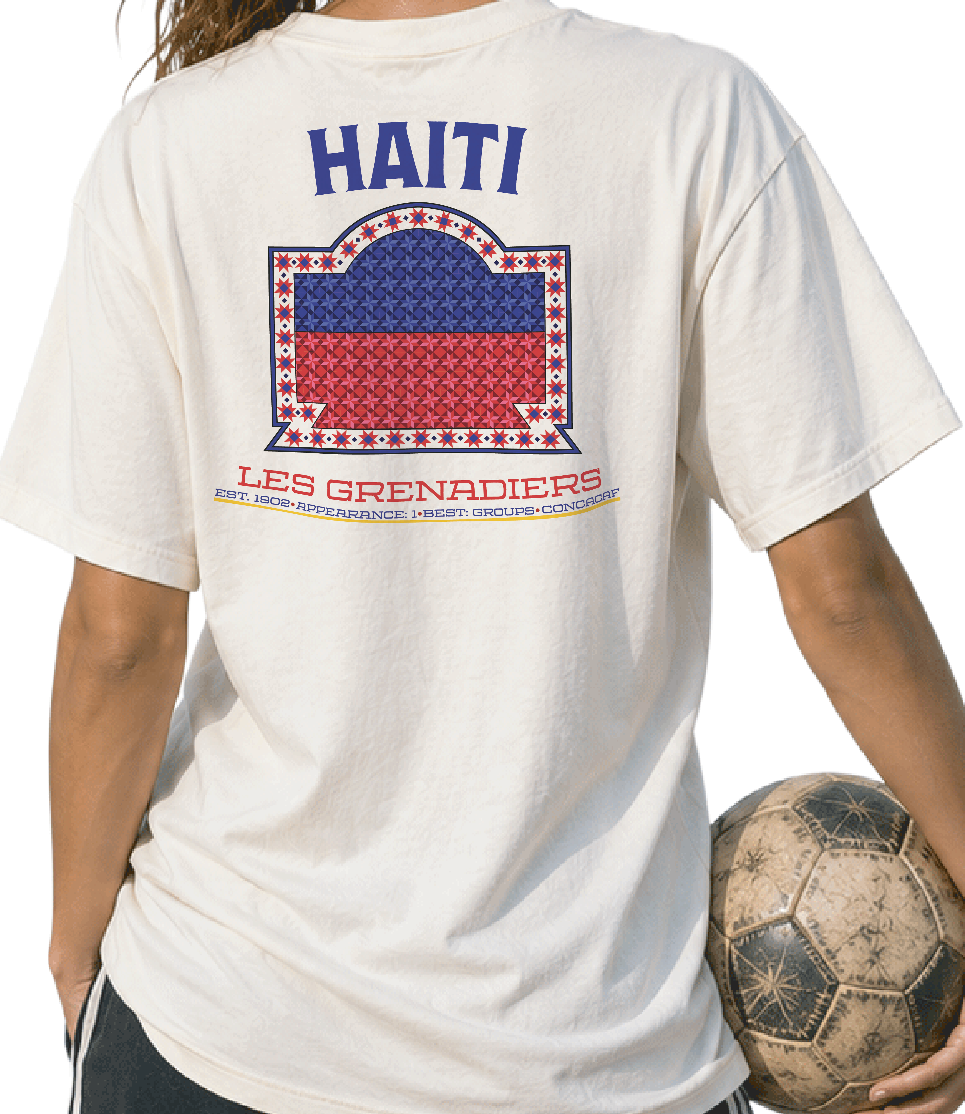 Back- Haiti - Les Grenadiers GRAPHIC T-SHIRT
