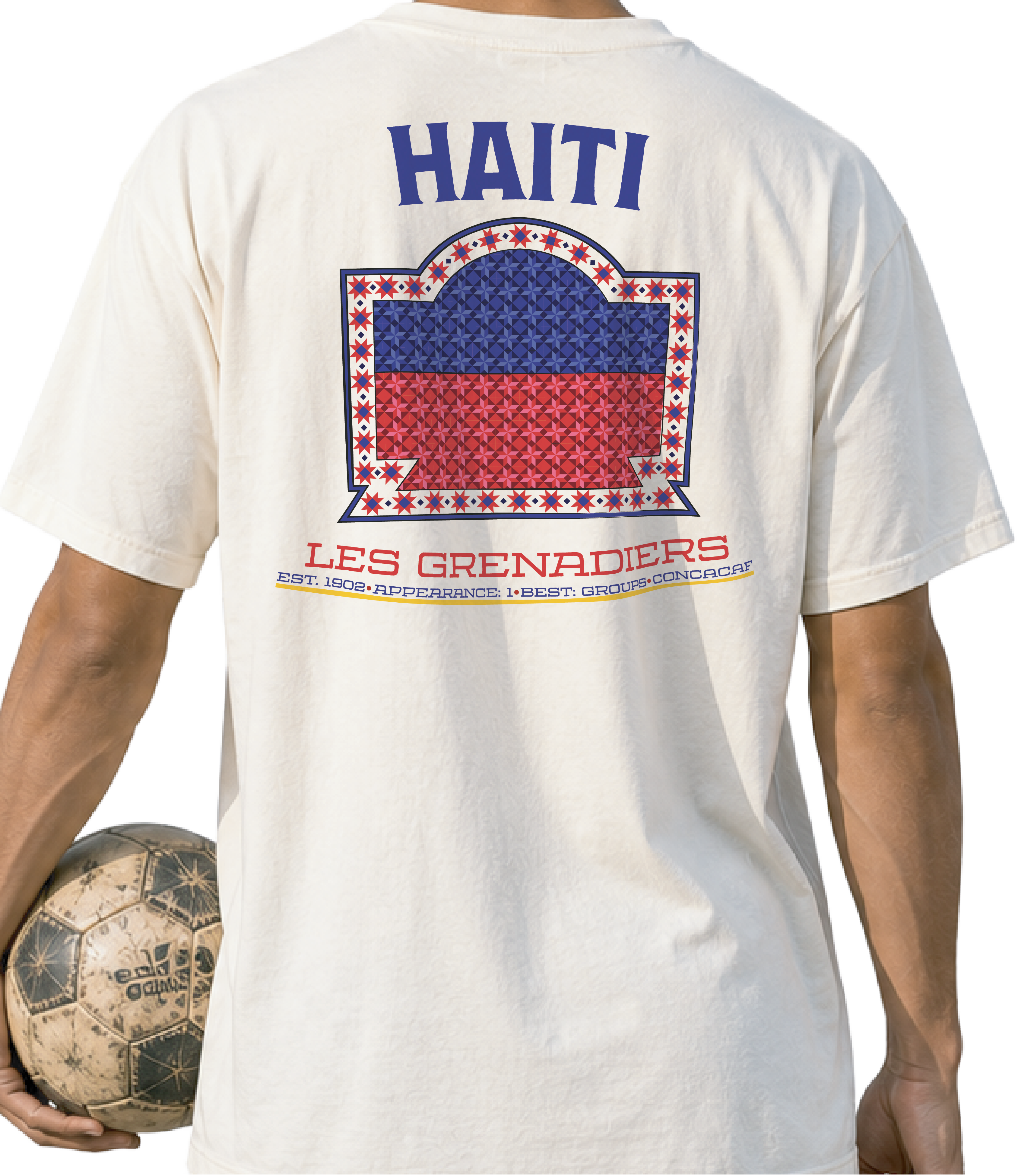 Back- Haiti - Les Grenadiers GRAPHIC T-SHIRT