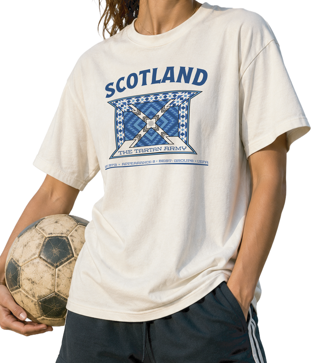 Front - Scotland - The Tartan Army  Graphic T-shirt