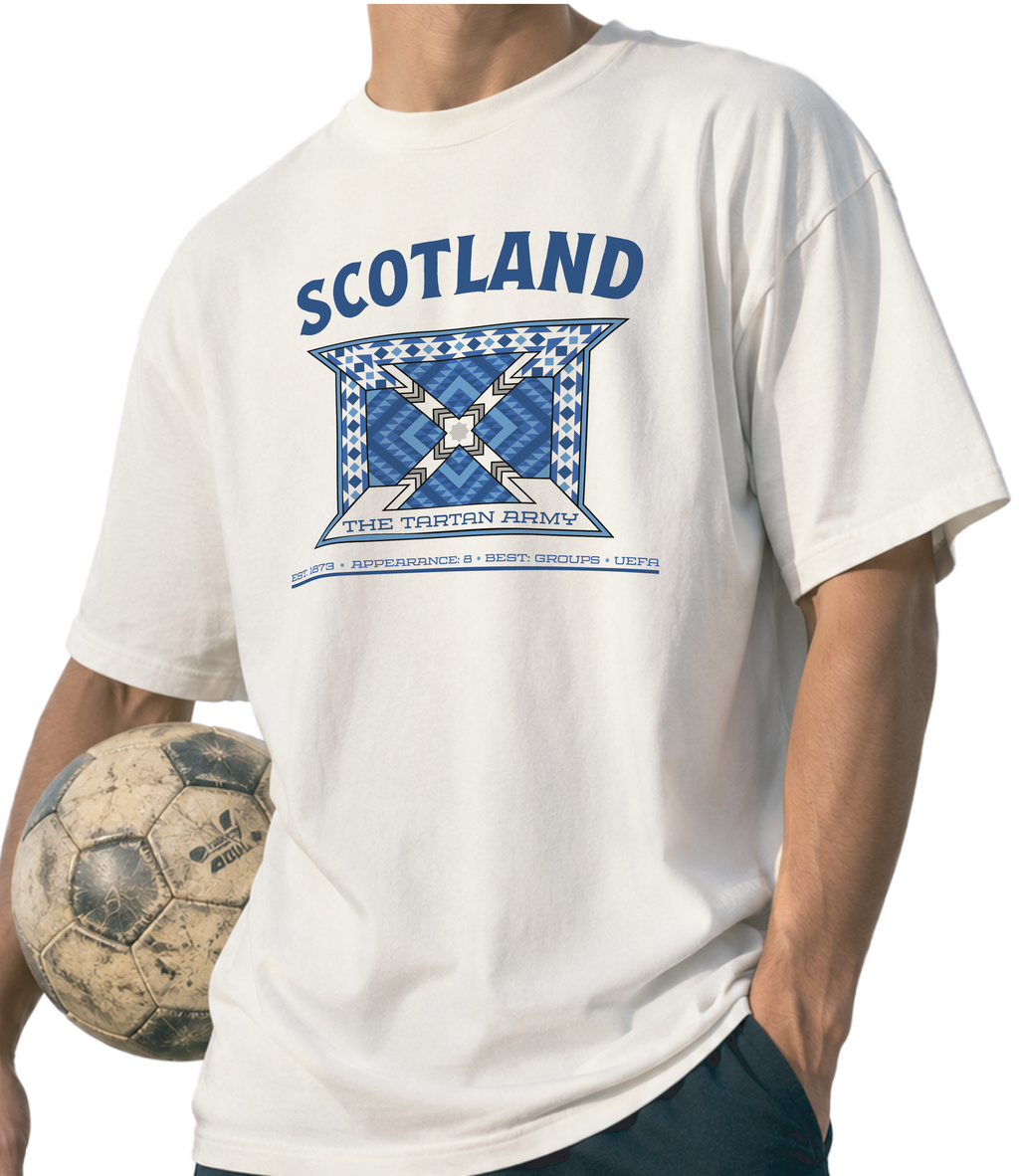 Front - Scotland - The Tartan Army  Graphic T-shirt