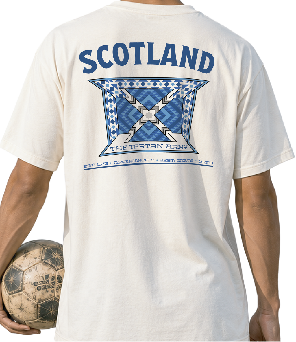Back - Scotland - The Tartan Army  Graphic T-shirt