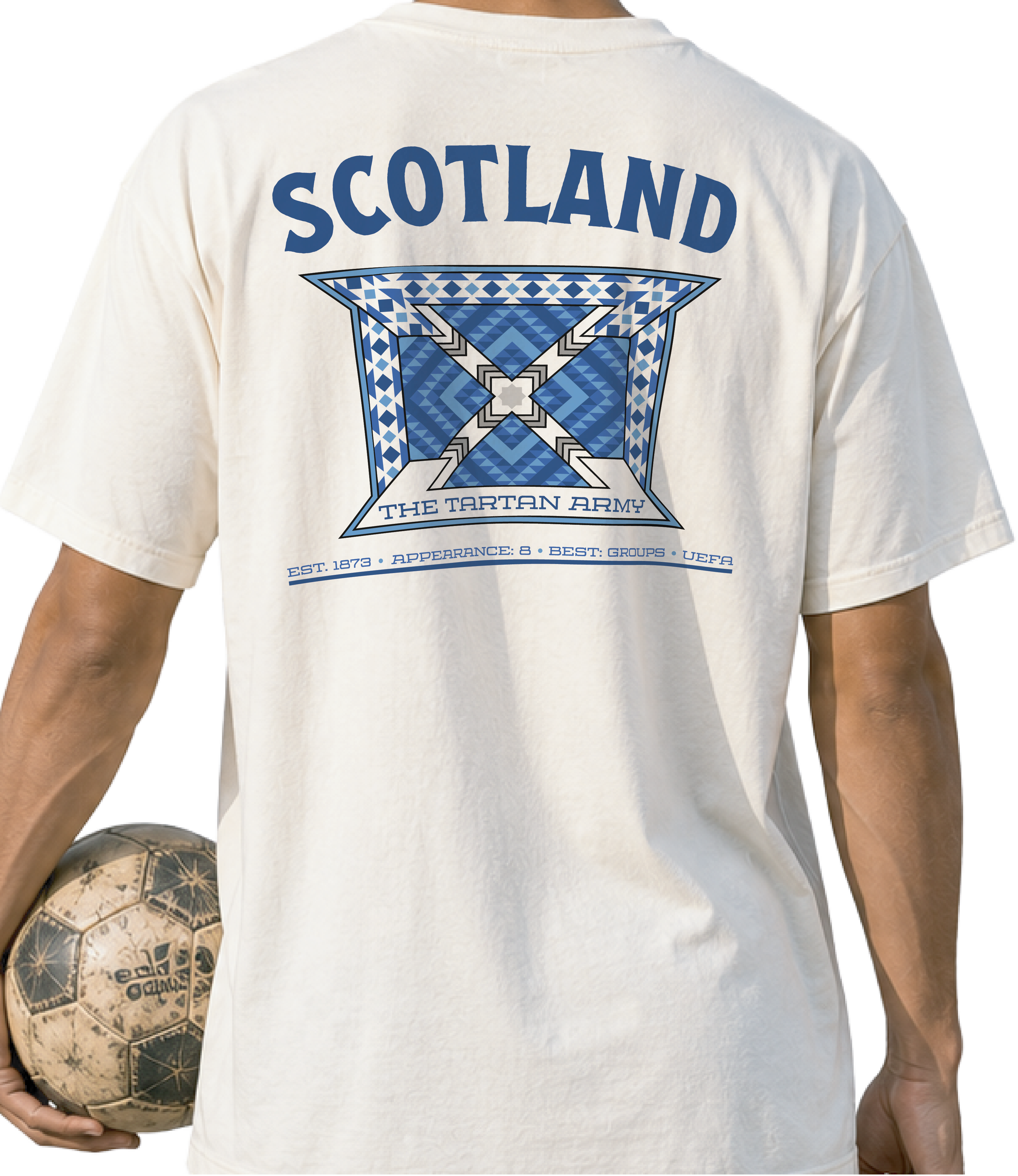 Back - Scotland - The Tartan Army  Graphic T-shirt